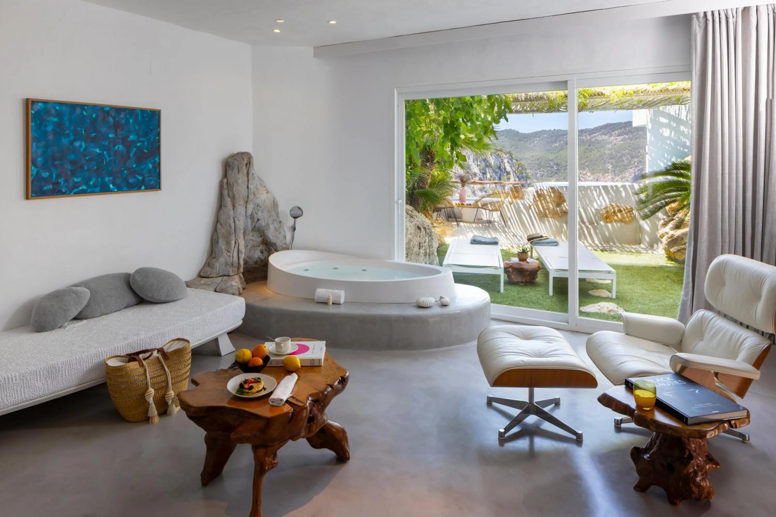 Garden in Hacienda Na Xamena, Ibiza