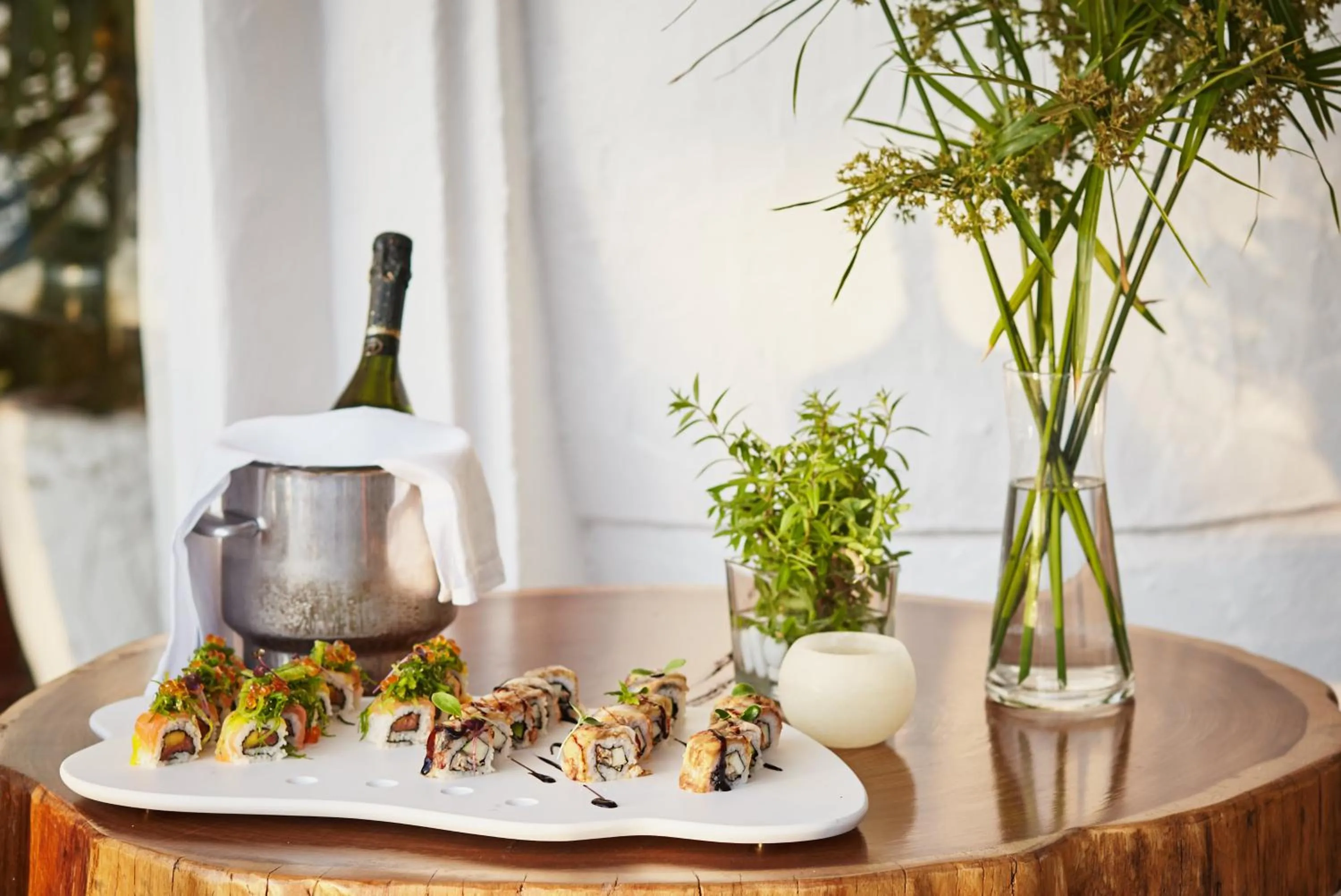 Food close-up in Hacienda Na Xamena, Ibiza