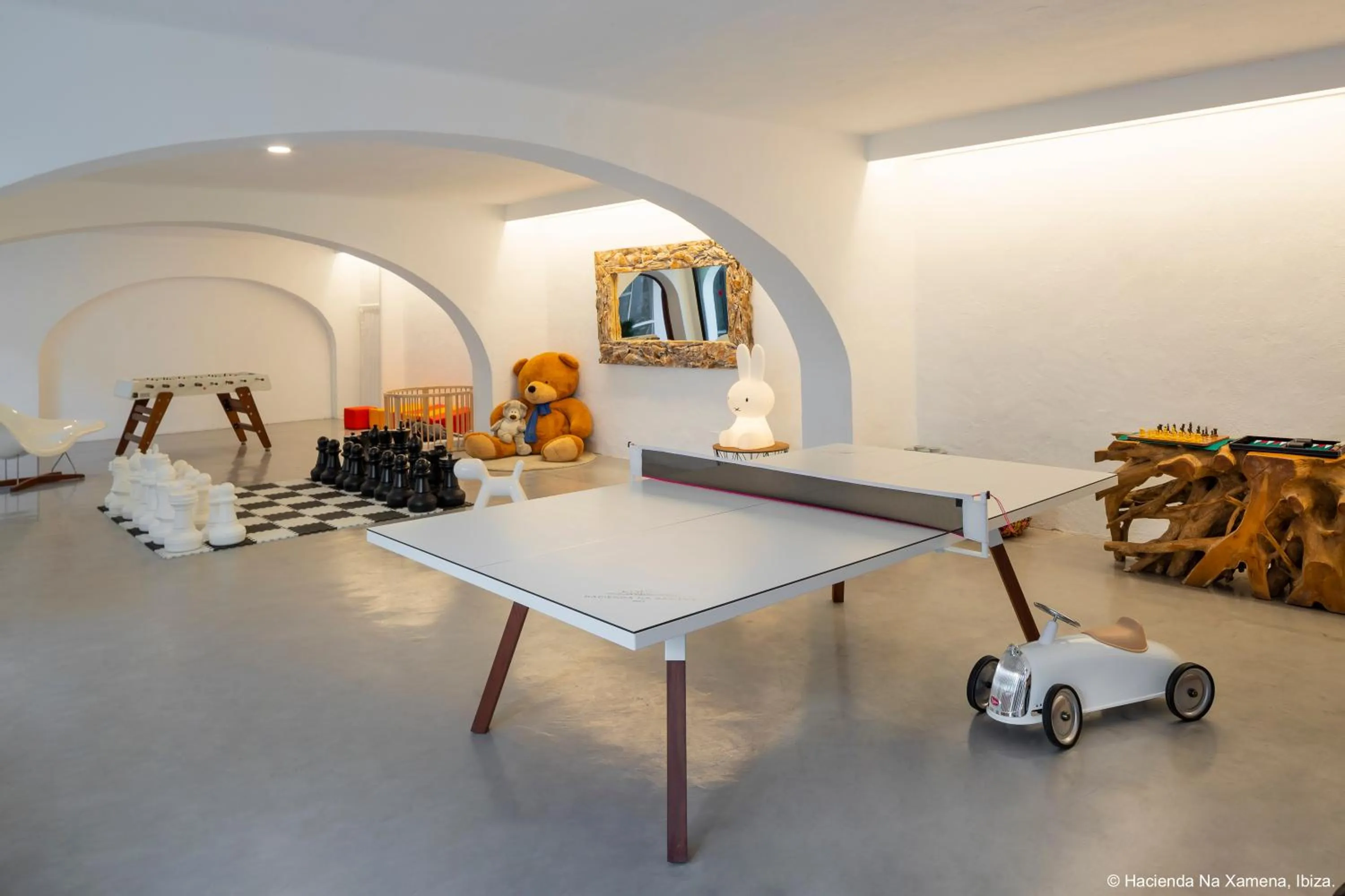 Game Room in Hacienda Na Xamena, Ibiza
