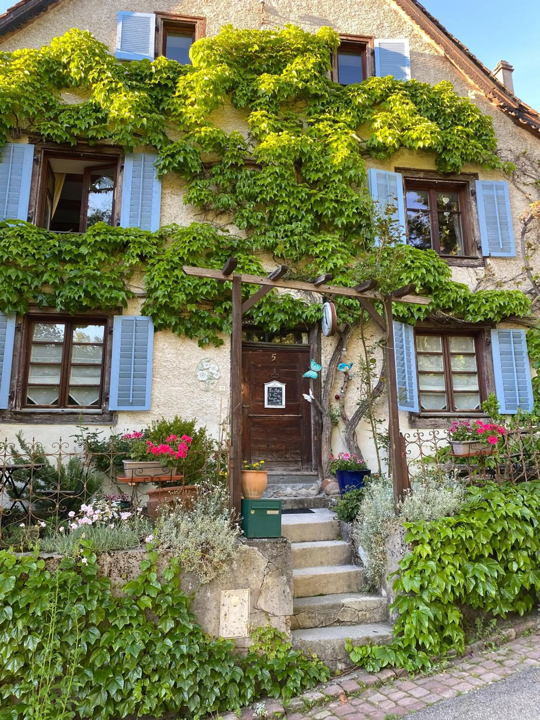 View (from property/room) in B&B de charme La Maison des 5 Temps