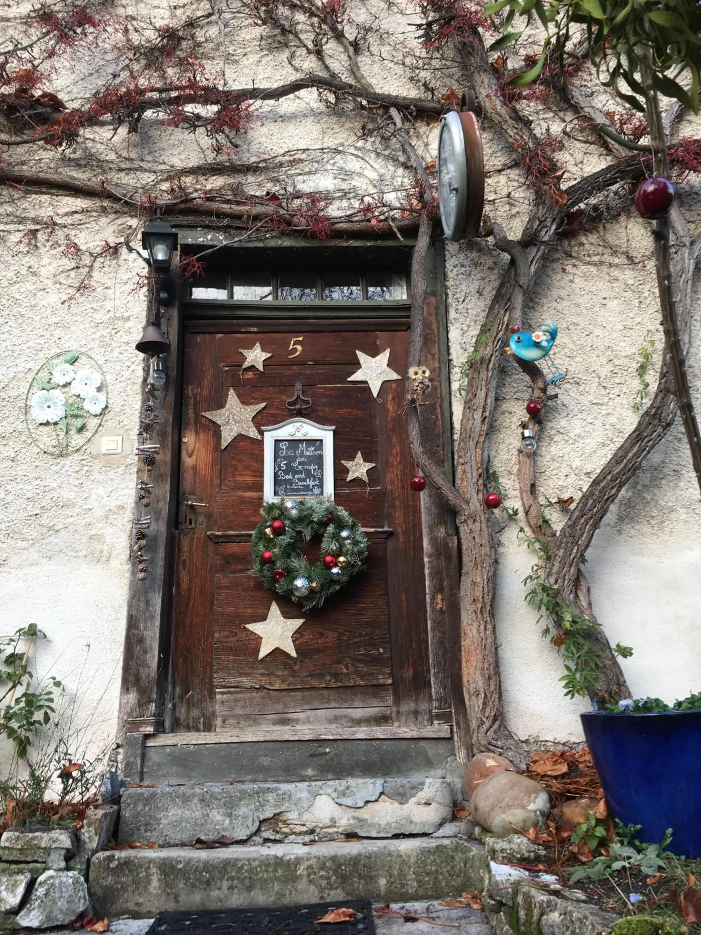 Lobby or reception in B&B de charme La Maison des 5 Temps