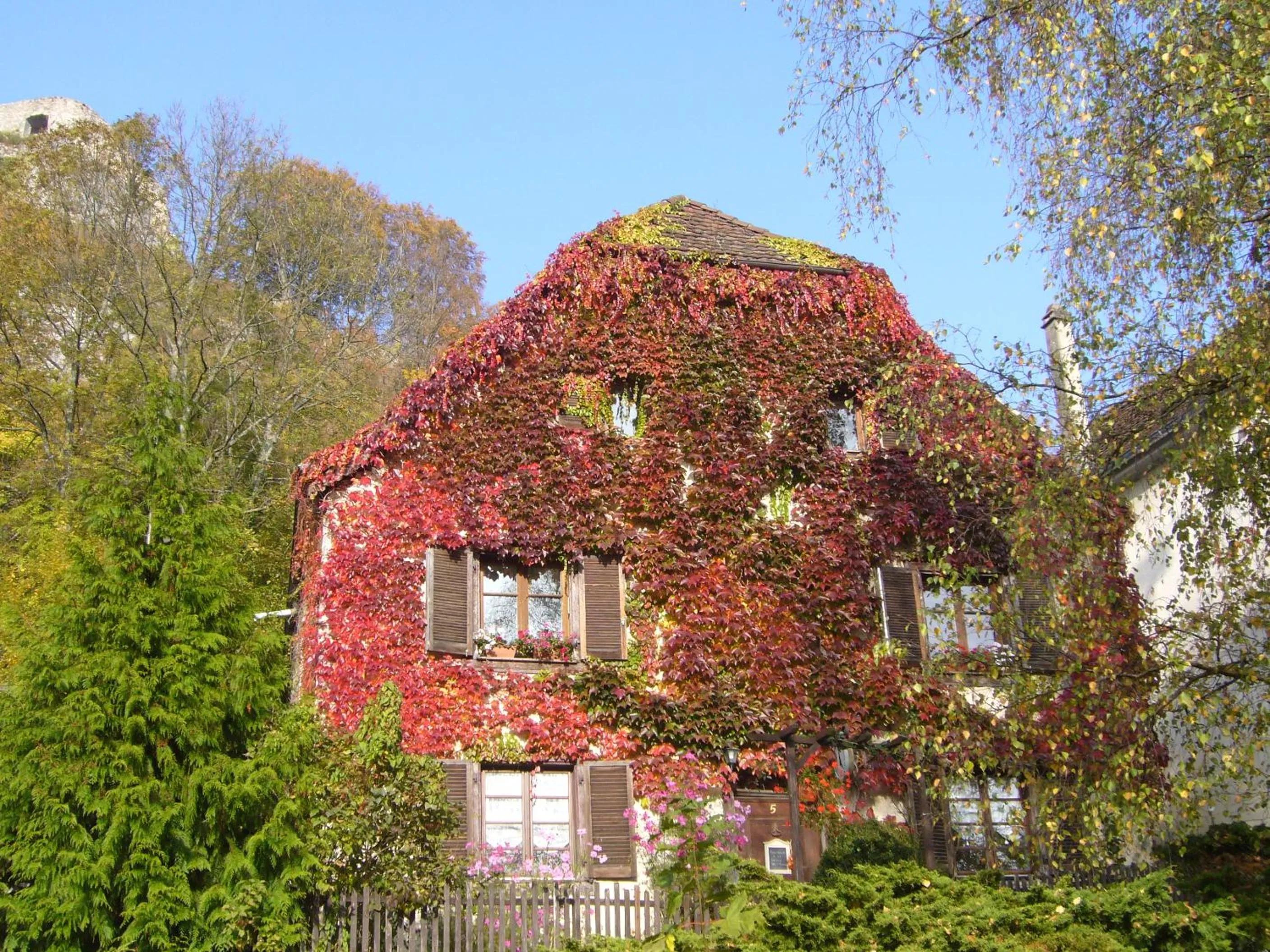 View (from property/room) in B&B de charme La Maison des 5 Temps