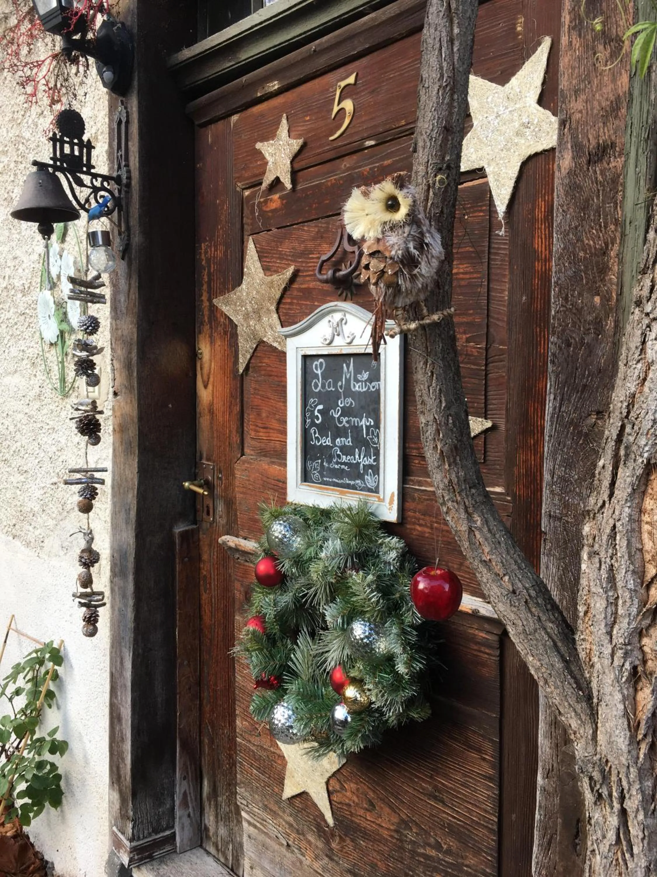 Lobby or reception in B&B de charme La Maison des 5 Temps