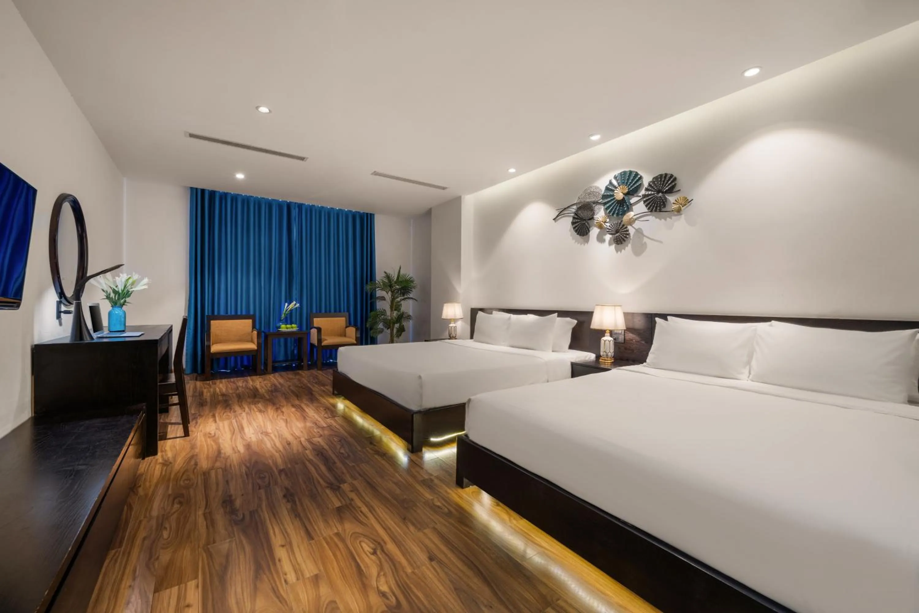 Night, Bed in Nostalgia Boutique Hotel