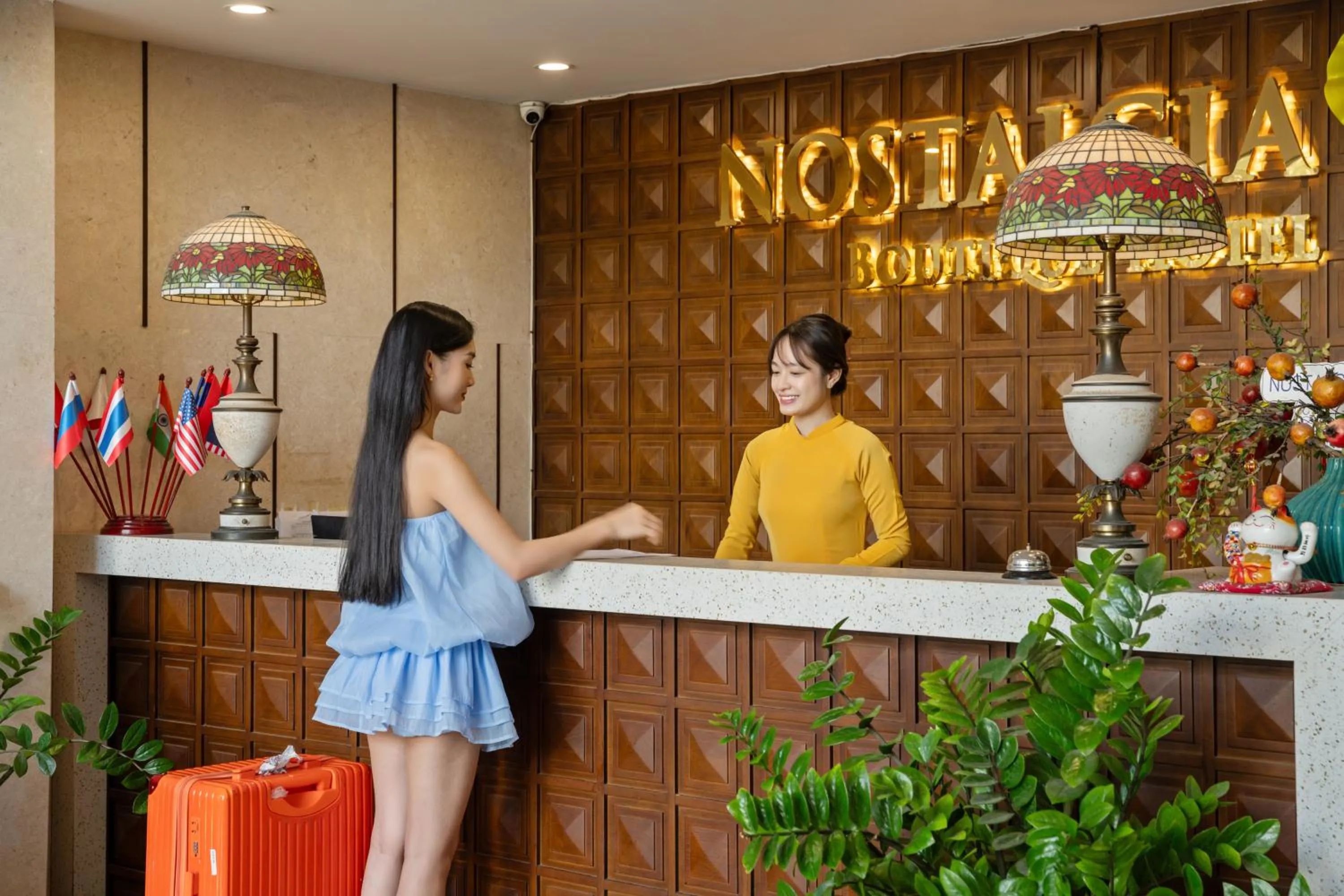 Guests in Nostalgia Boutique Hotel