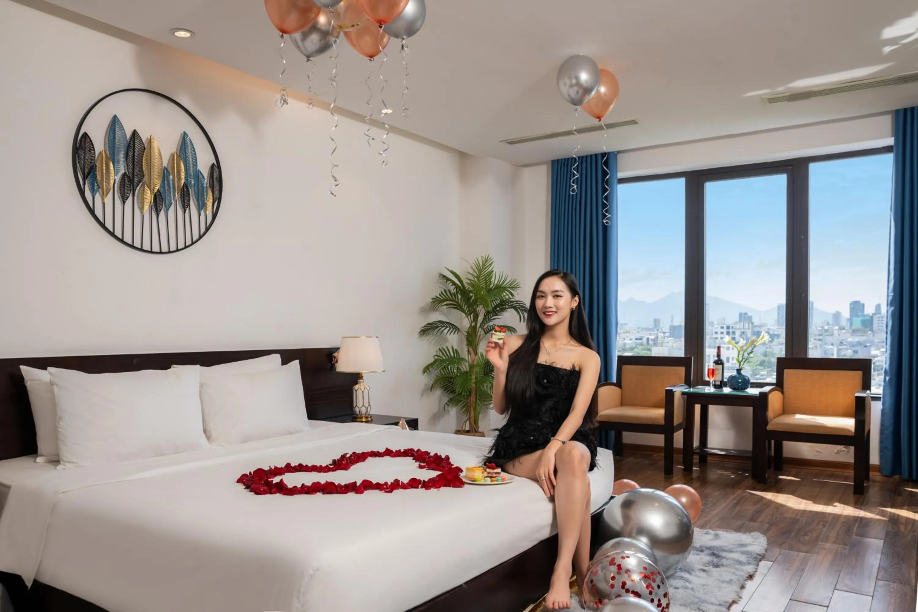 Bed in Nostalgia Boutique Hotel