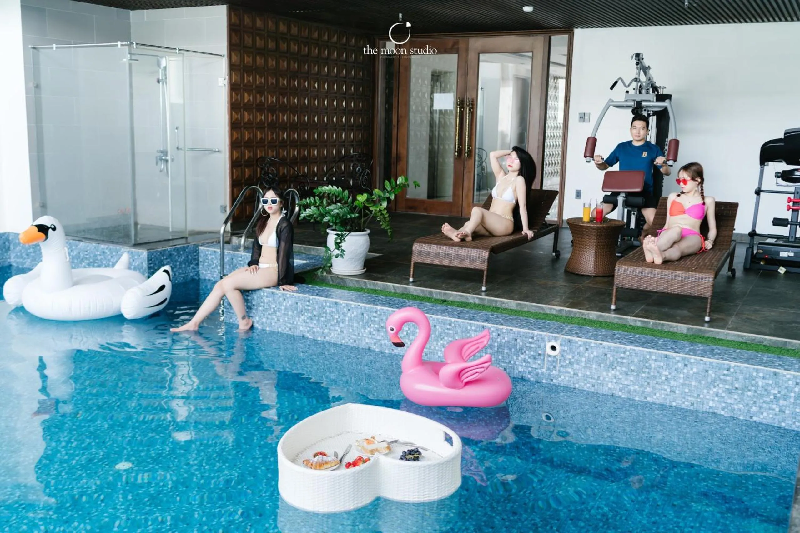 People in Nostalgia Boutique Hotel