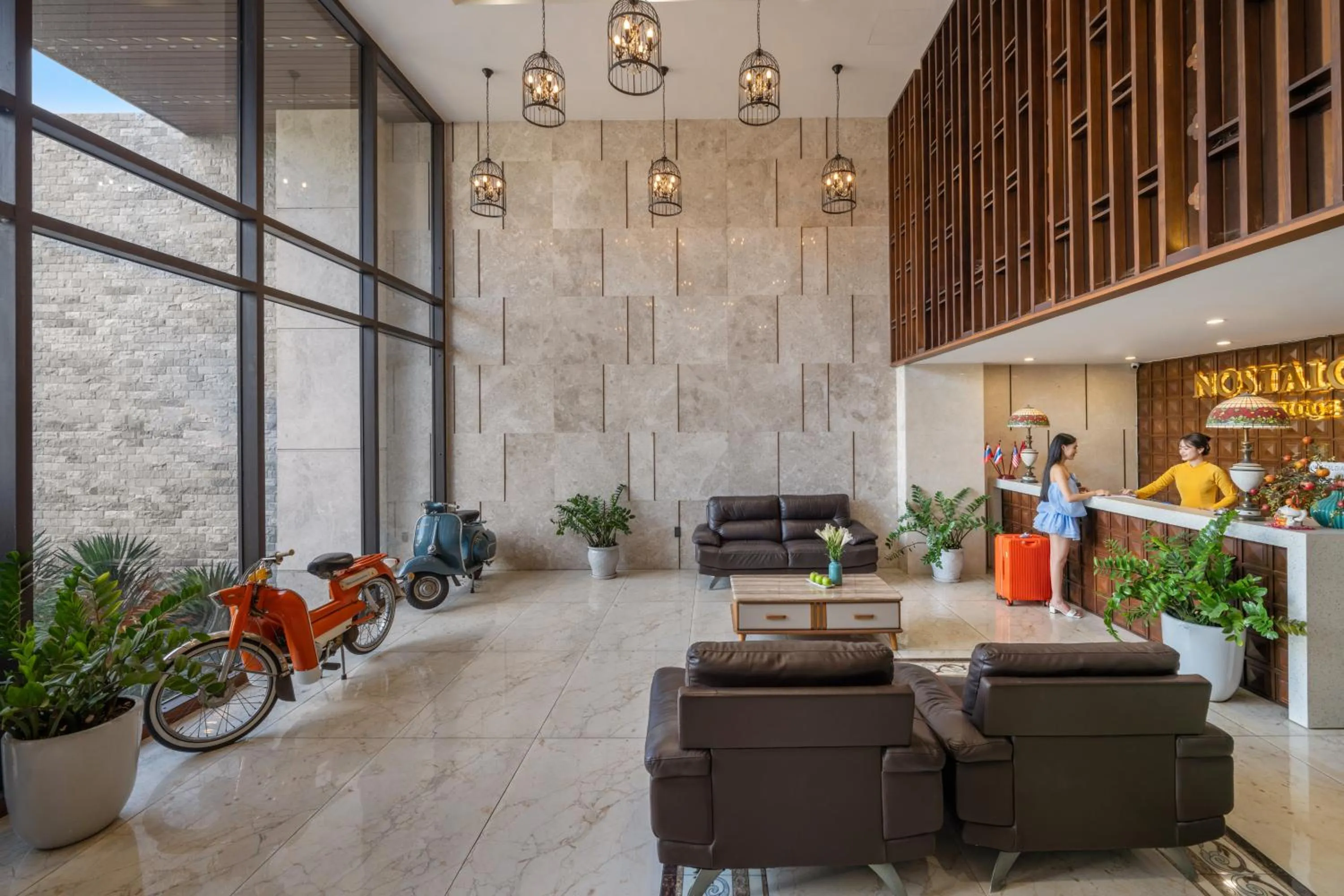 Lobby or reception in Nostalgia Boutique Hotel