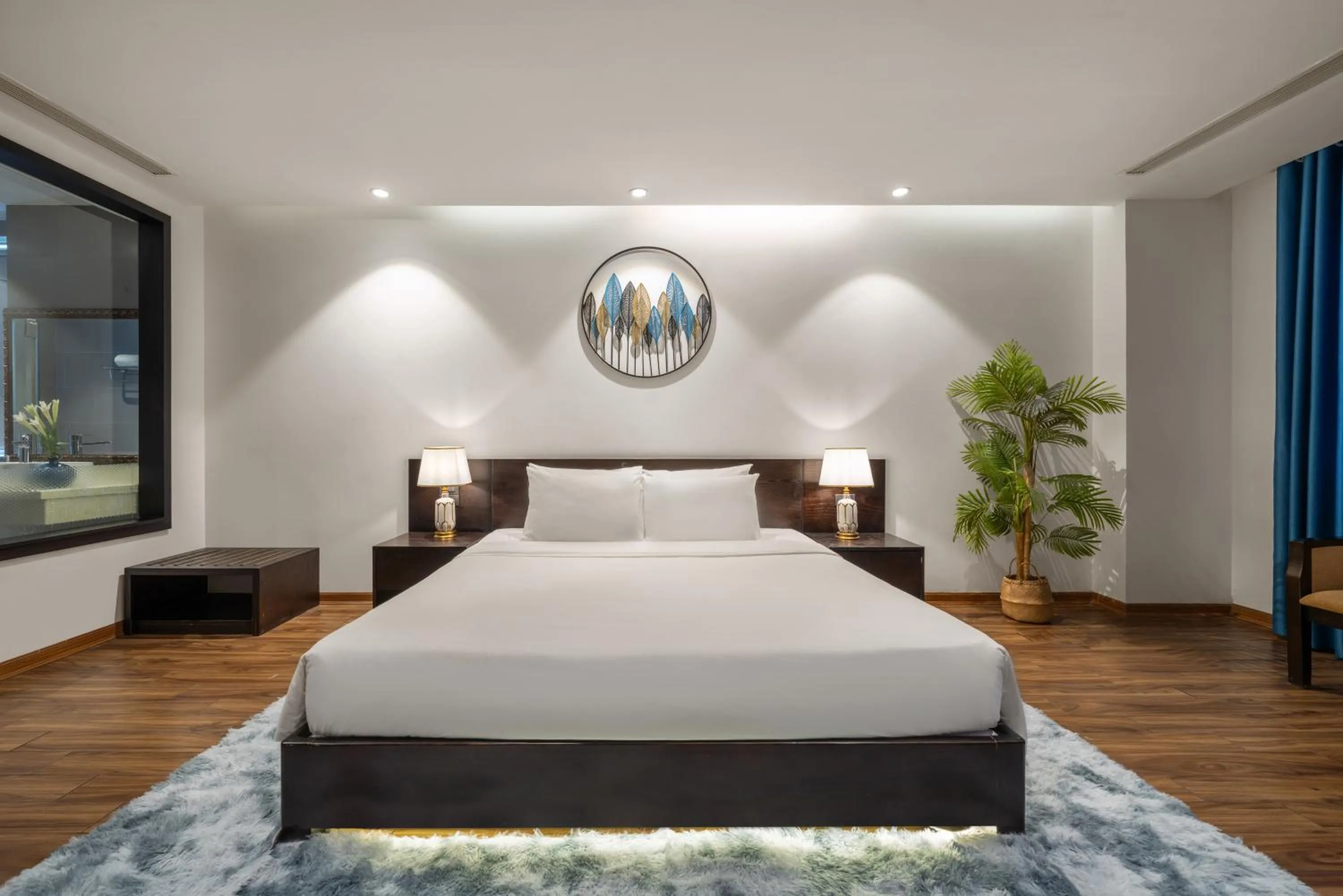 Bed in Nostalgia Boutique Hotel