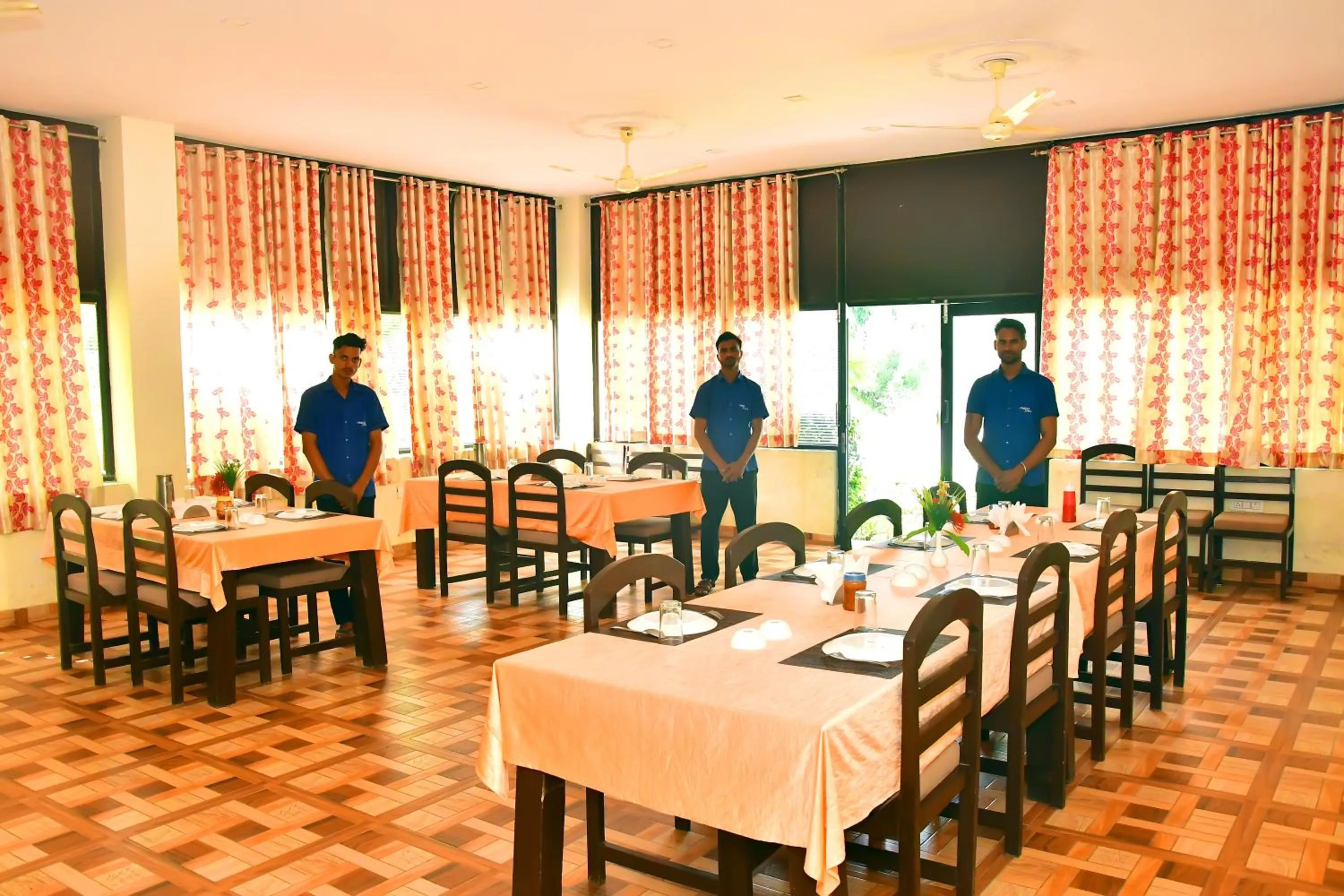 Staff in Motibagh Resort