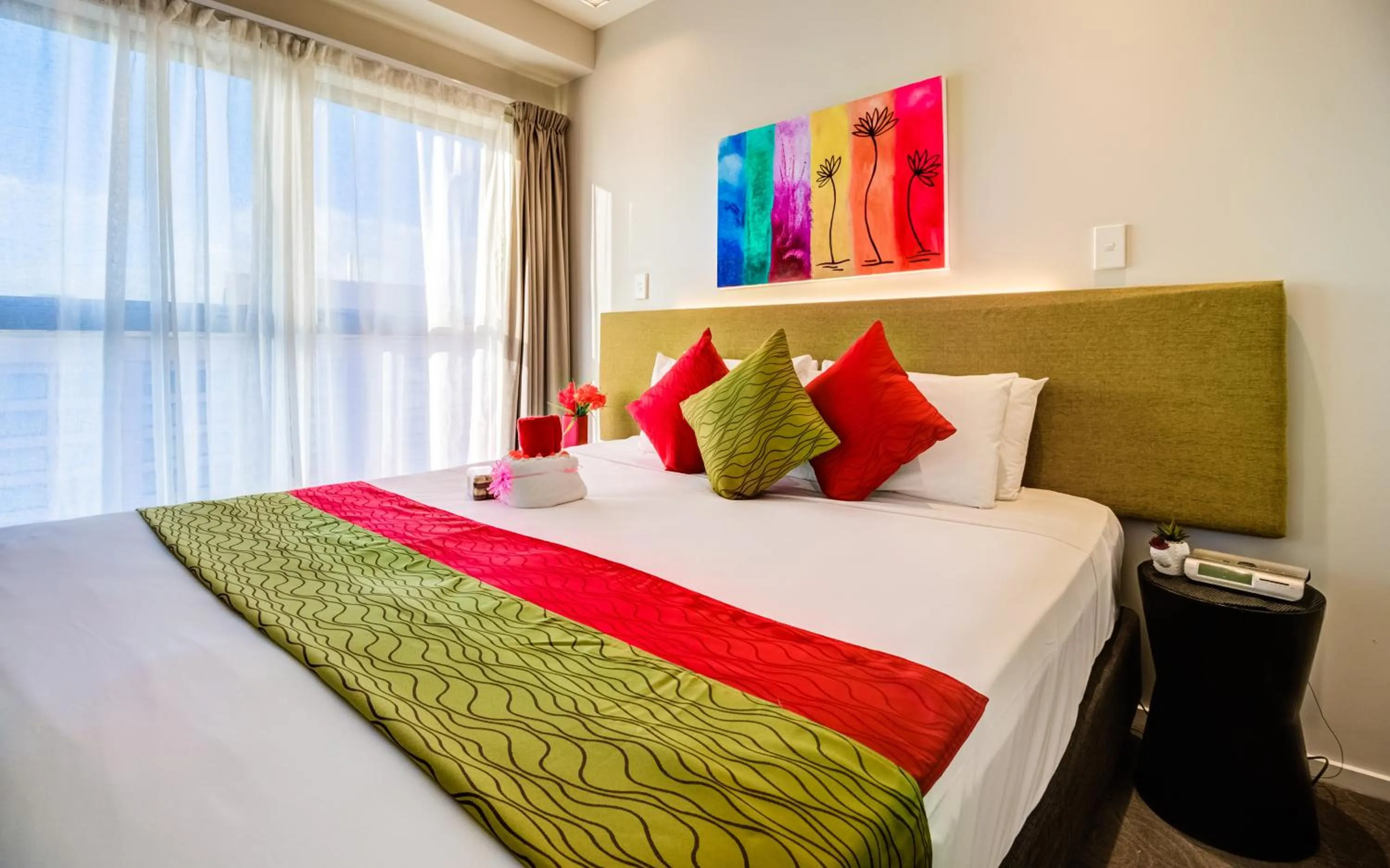 Bed in VR Auckland City