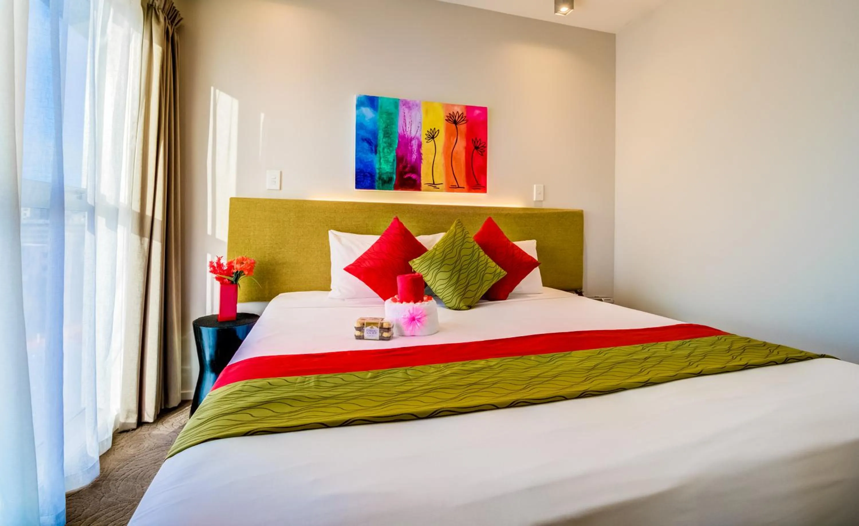 Bed in VR Auckland City