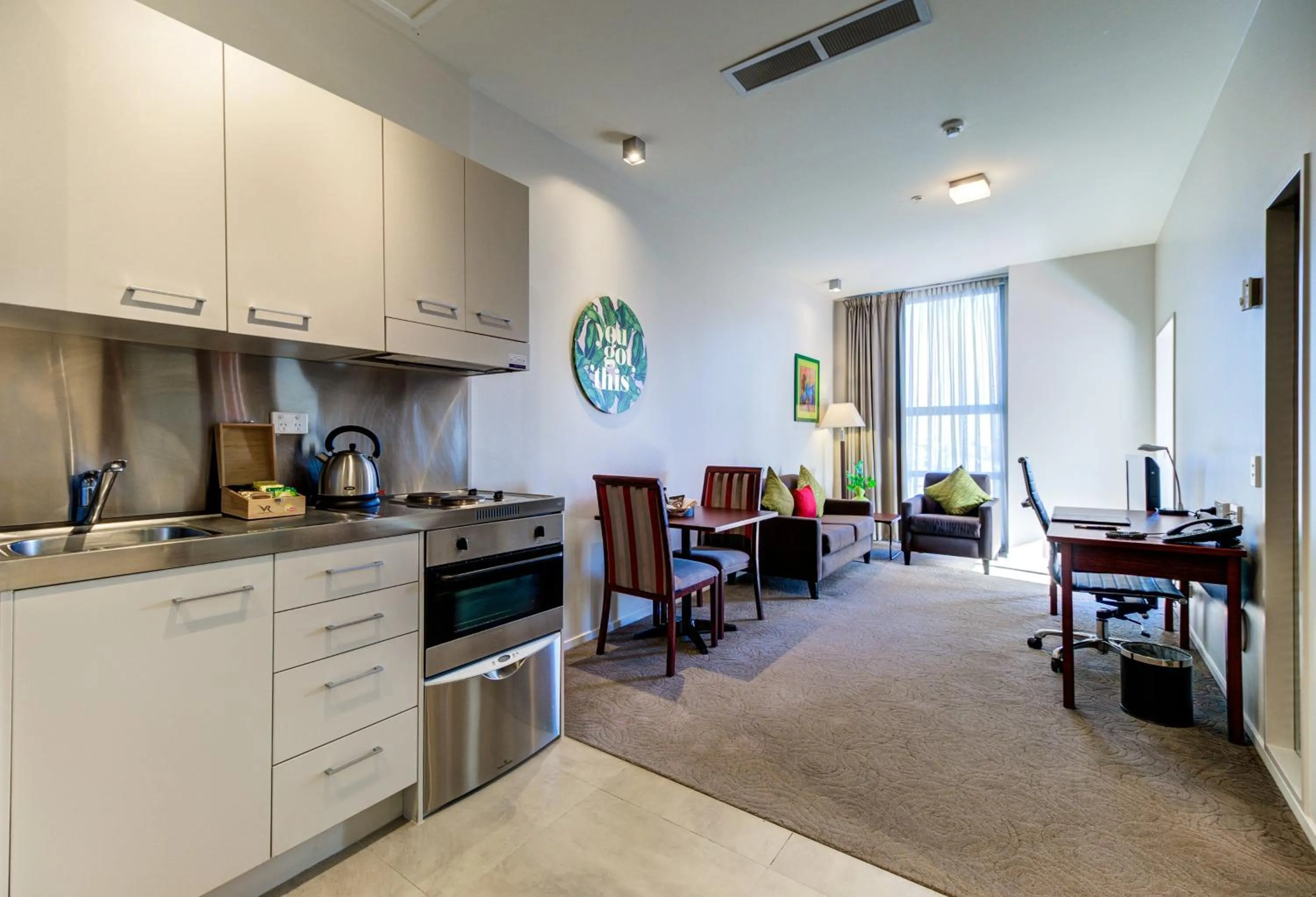 Living room in VR Auckland City