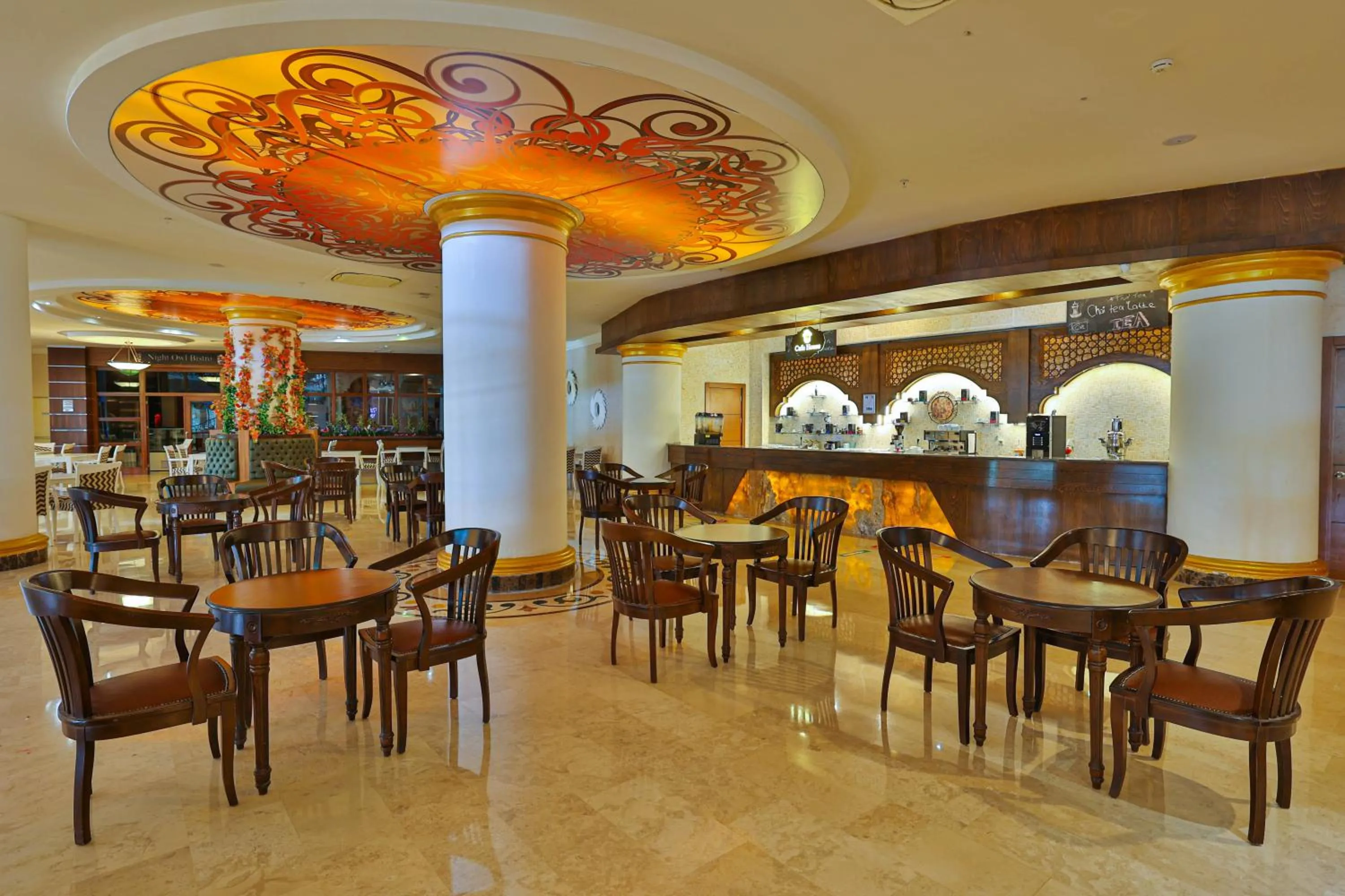 Seating area in Crystal Sunset Pearl Collection - Ultimate All Inclusive