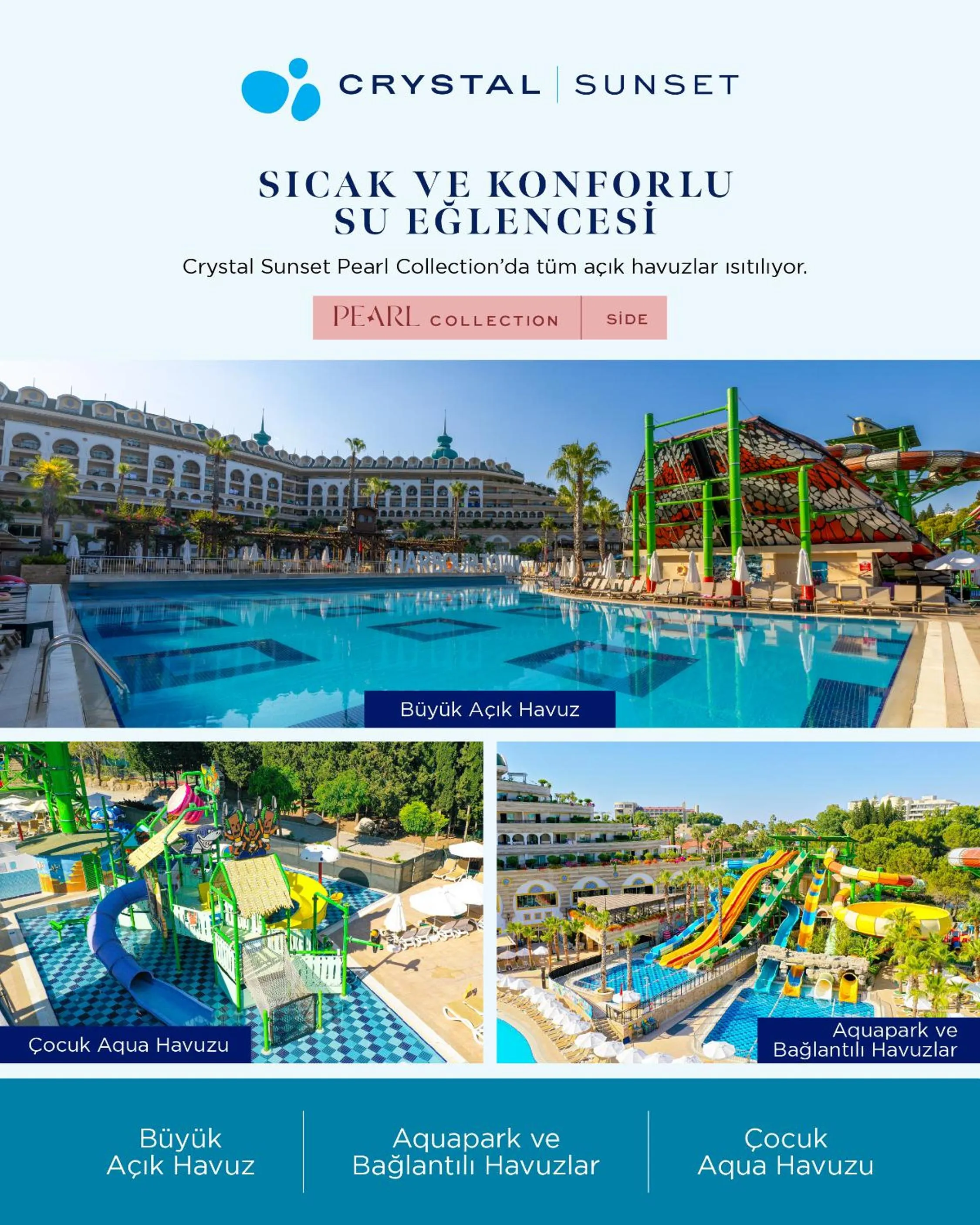 Swimming pool in Crystal Sunset Pearl Collection - Ultimate All Inclusive