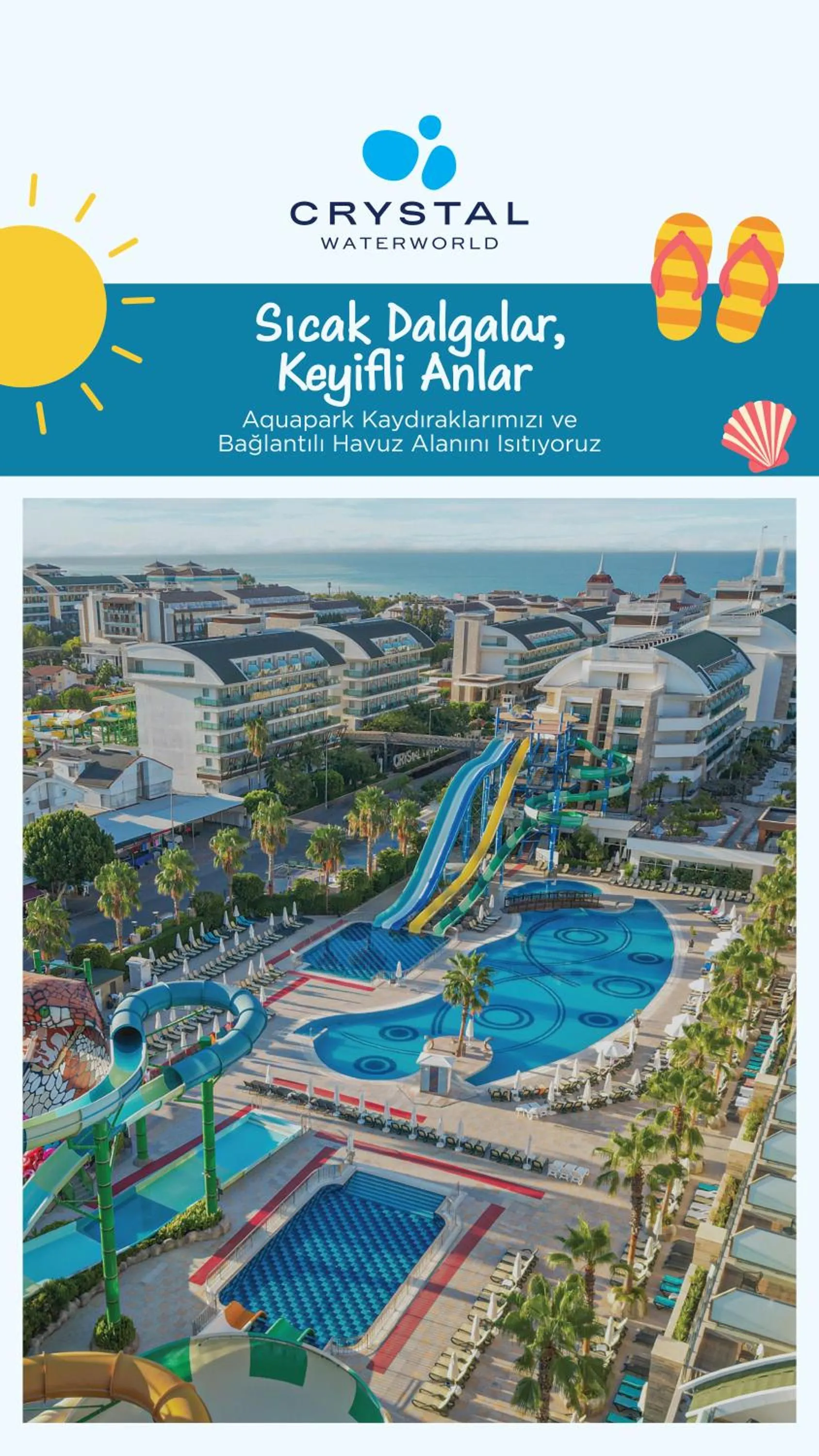 Swimming pool in Crystal Waterworld Aqua Collection - Ultimate All Inclusive