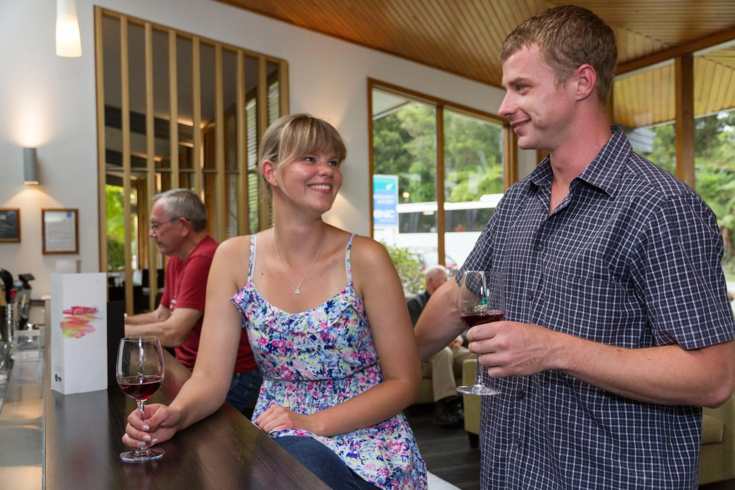 People in Scenic Hotel Franz Josef Glacier