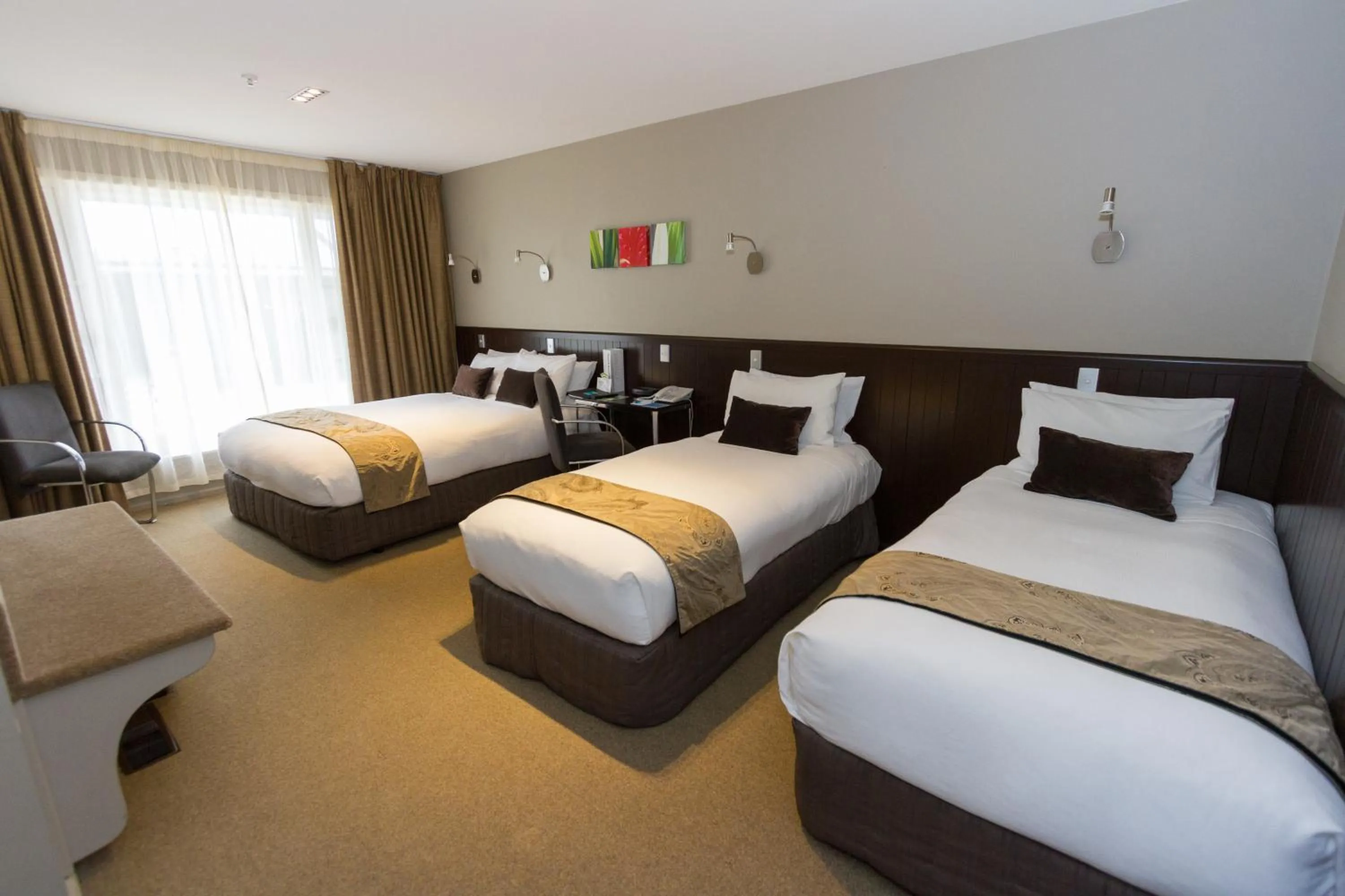 Photo of the whole room, Bed in Scenic Hotel Franz Josef Glacier