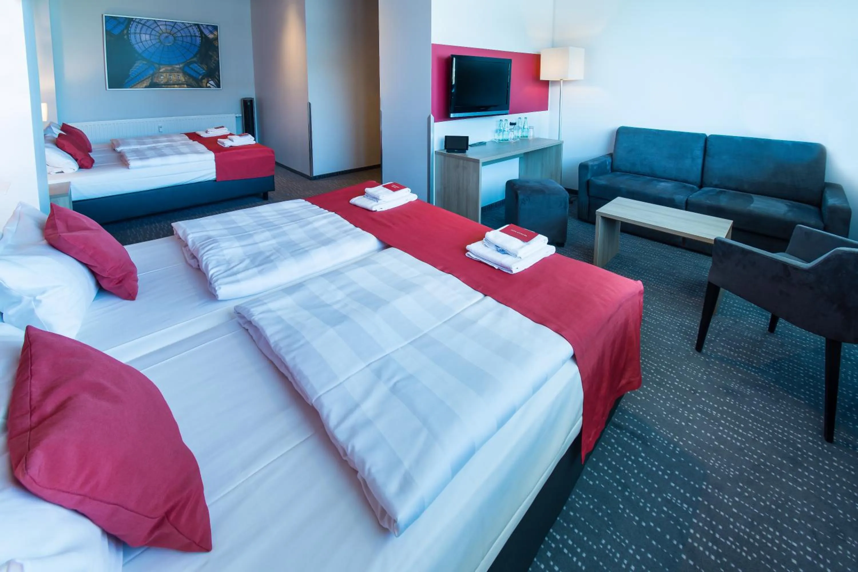 Decorative detail, Bed in Biendo Hotel