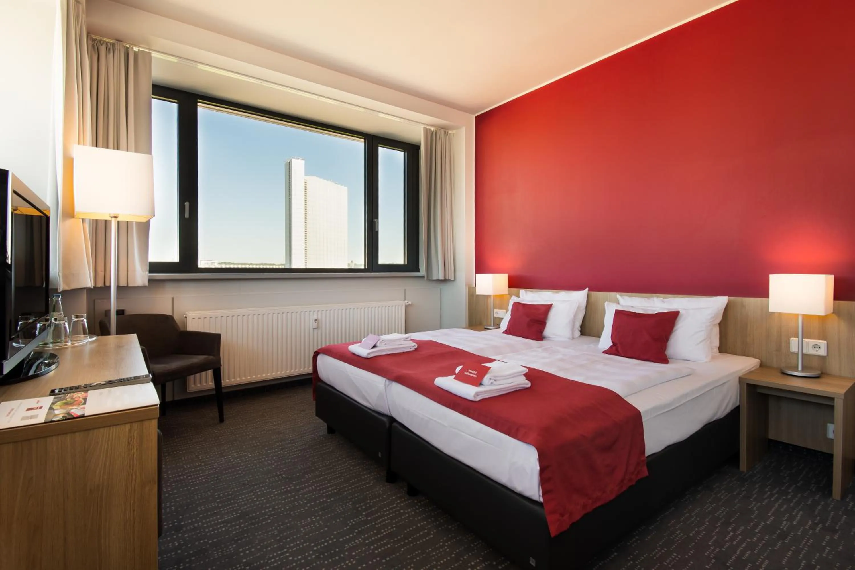 Photo of the whole room, Bed in Biendo Hotel