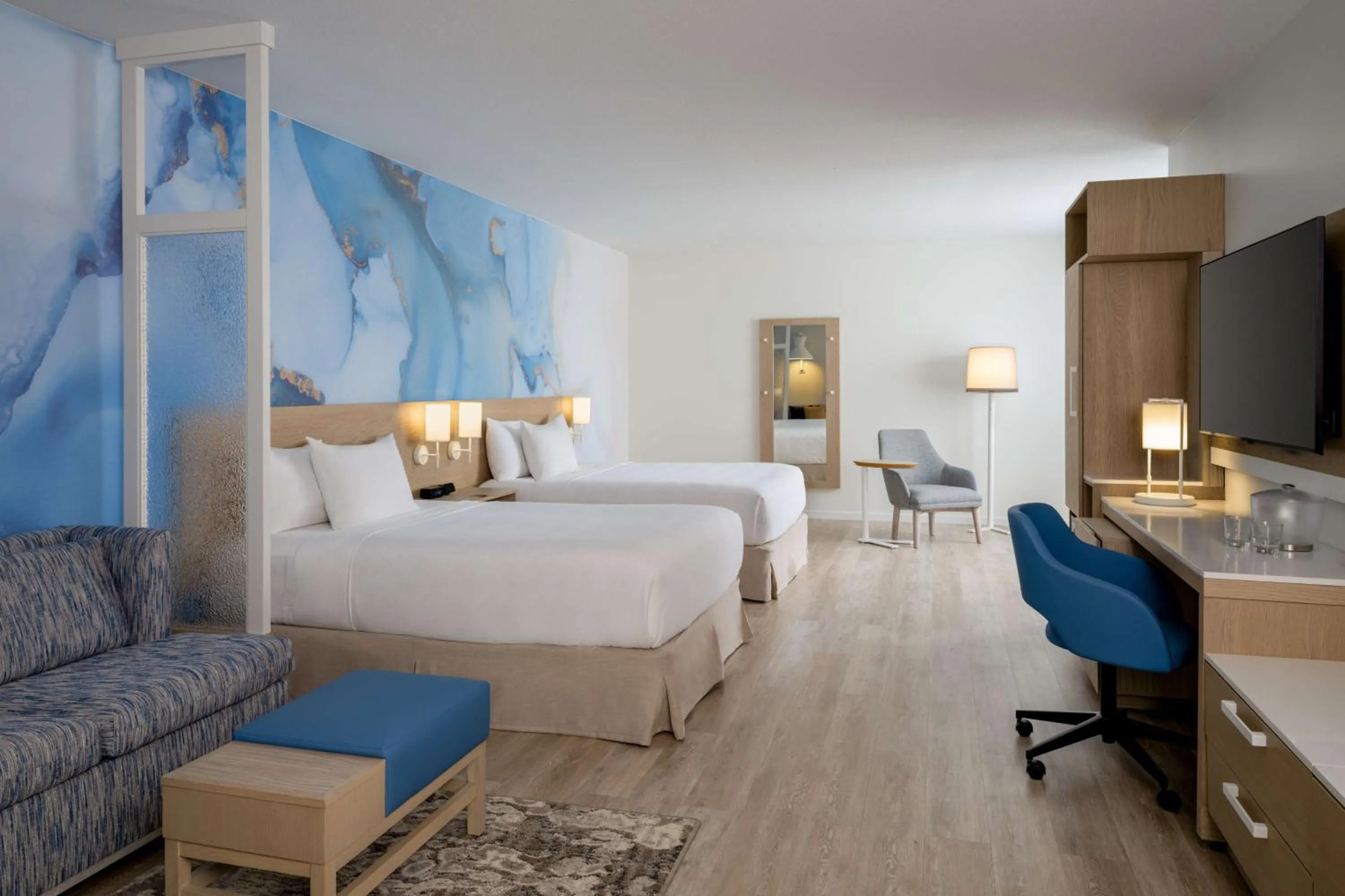 Bedroom, Bed in Hyatt Place Delray Beach