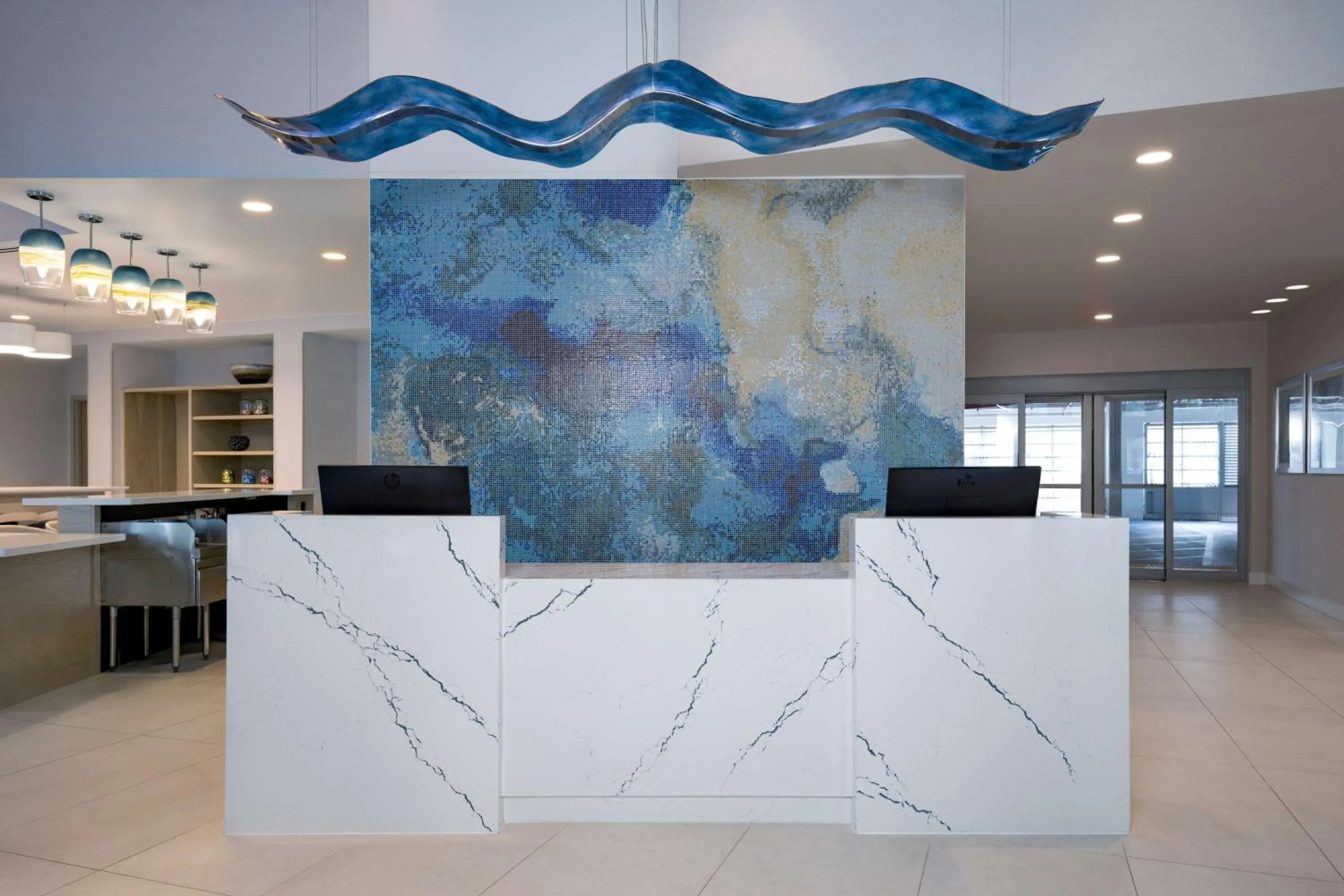 Lobby or reception in Hyatt Place Delray Beach