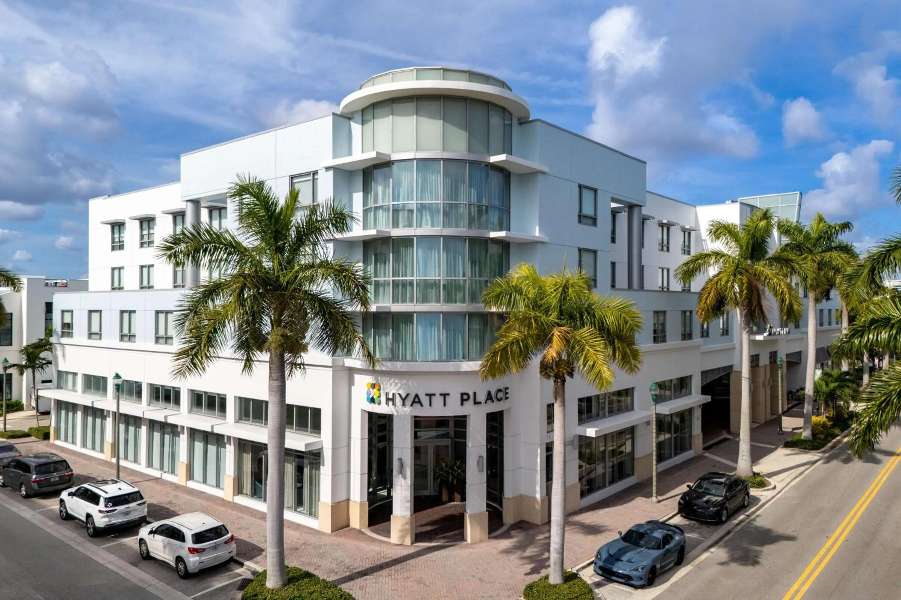 Property building in Hyatt Place Delray Beach