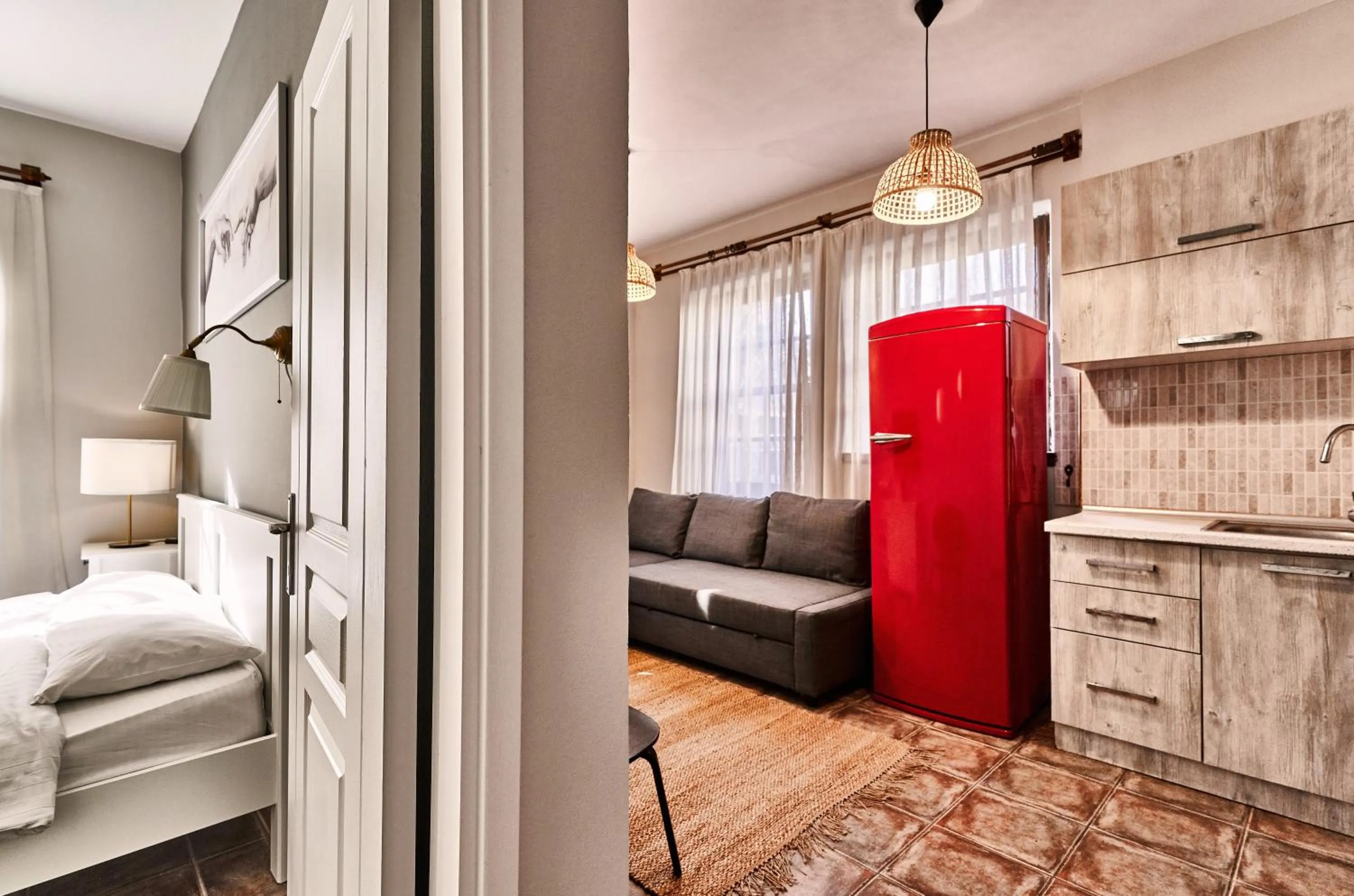 Bed in Cicerone Apart