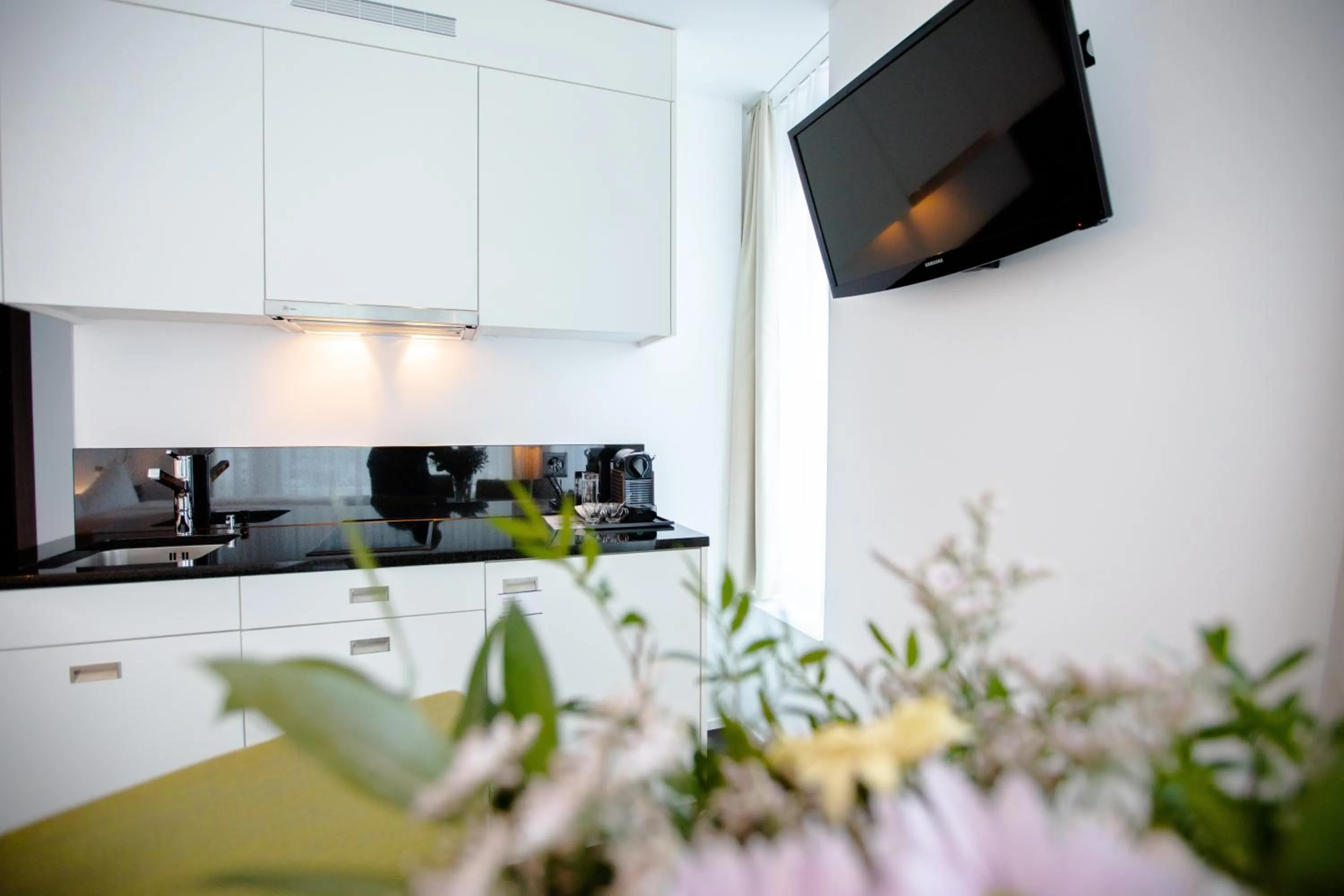 Kitchen or kitchenette in Mercure Chur City West