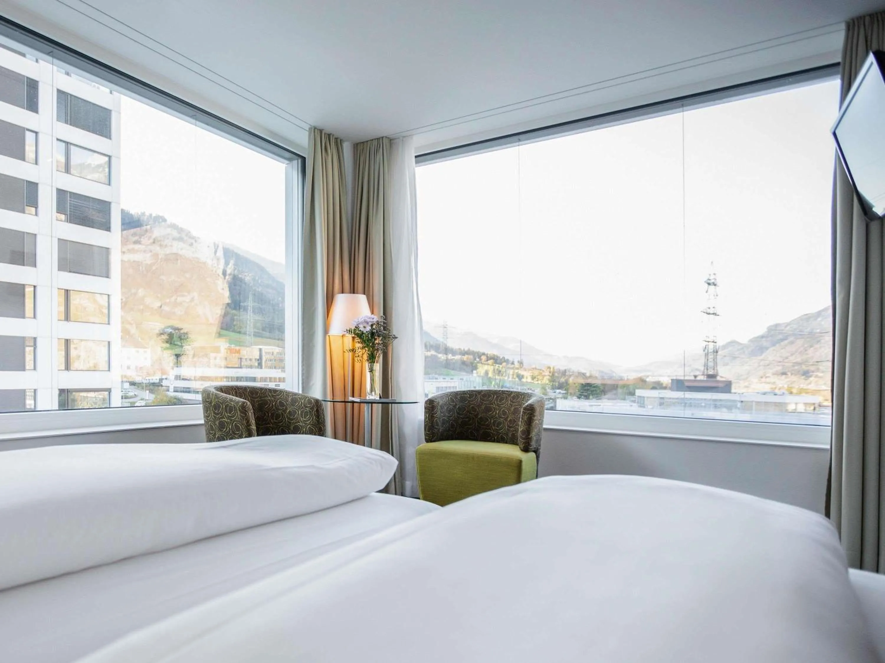 Bedroom, Bed in Mercure Chur City West