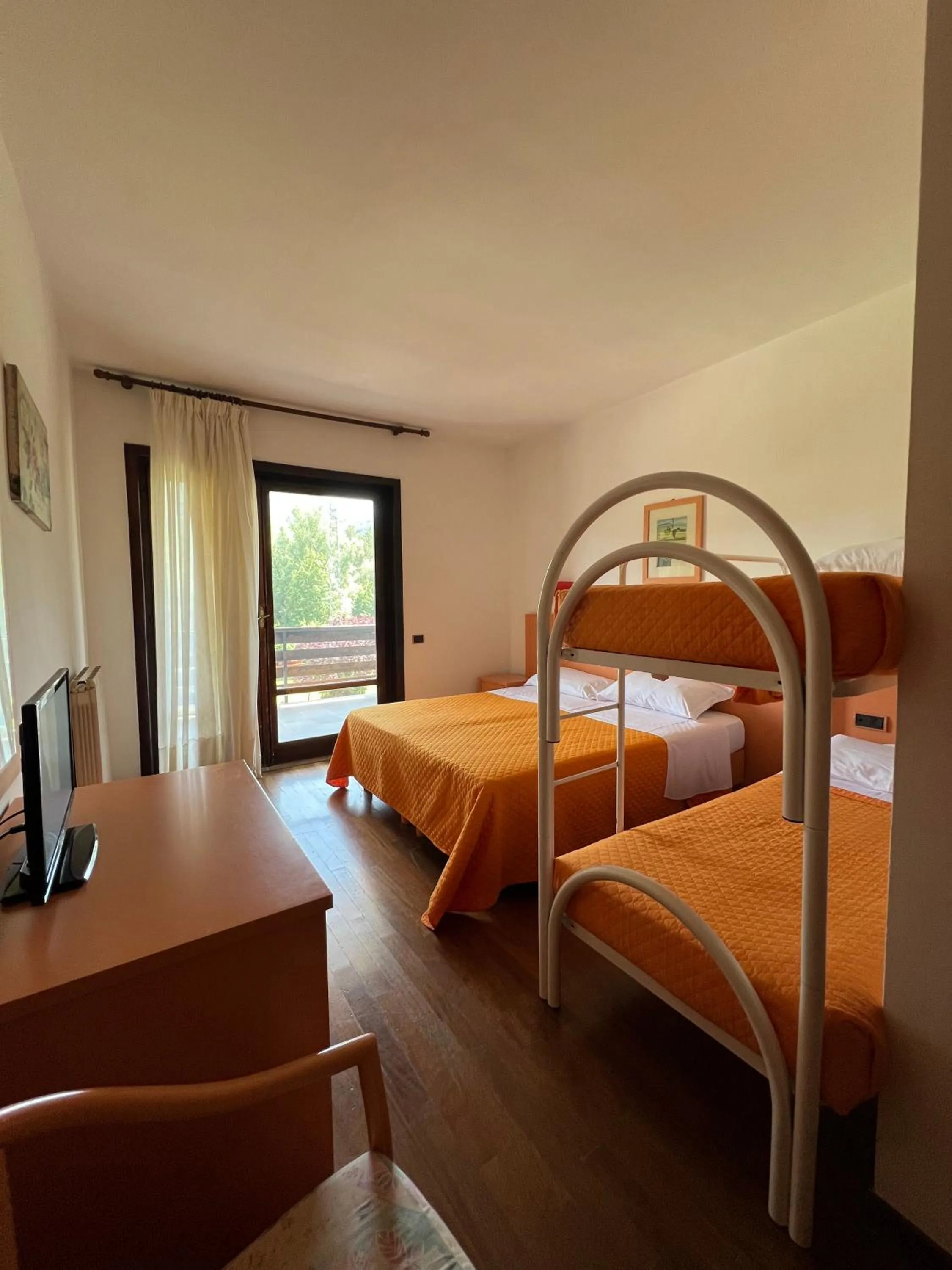 Bed in Hotel Verdeneve