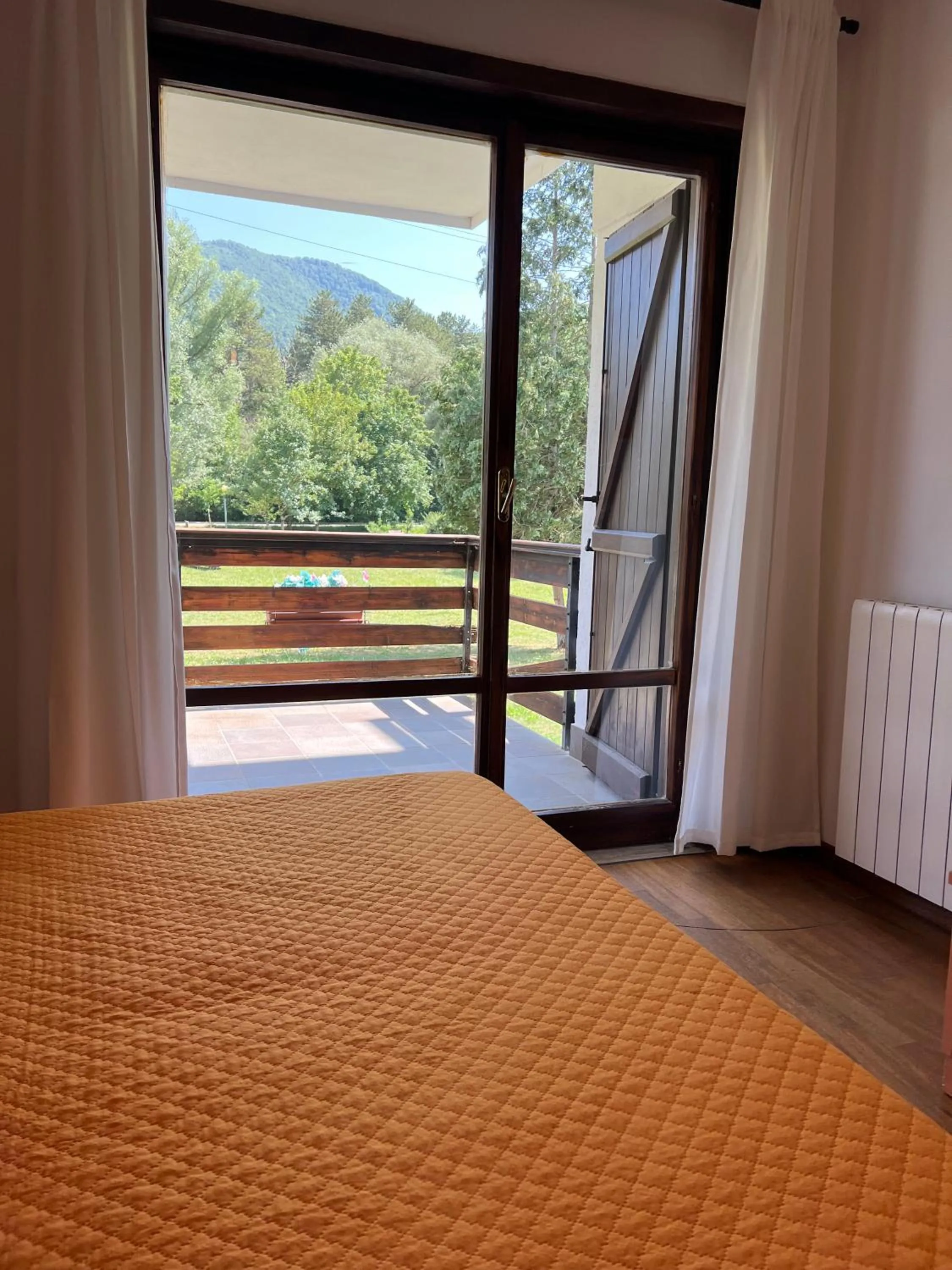 Bed in Hotel Verdeneve