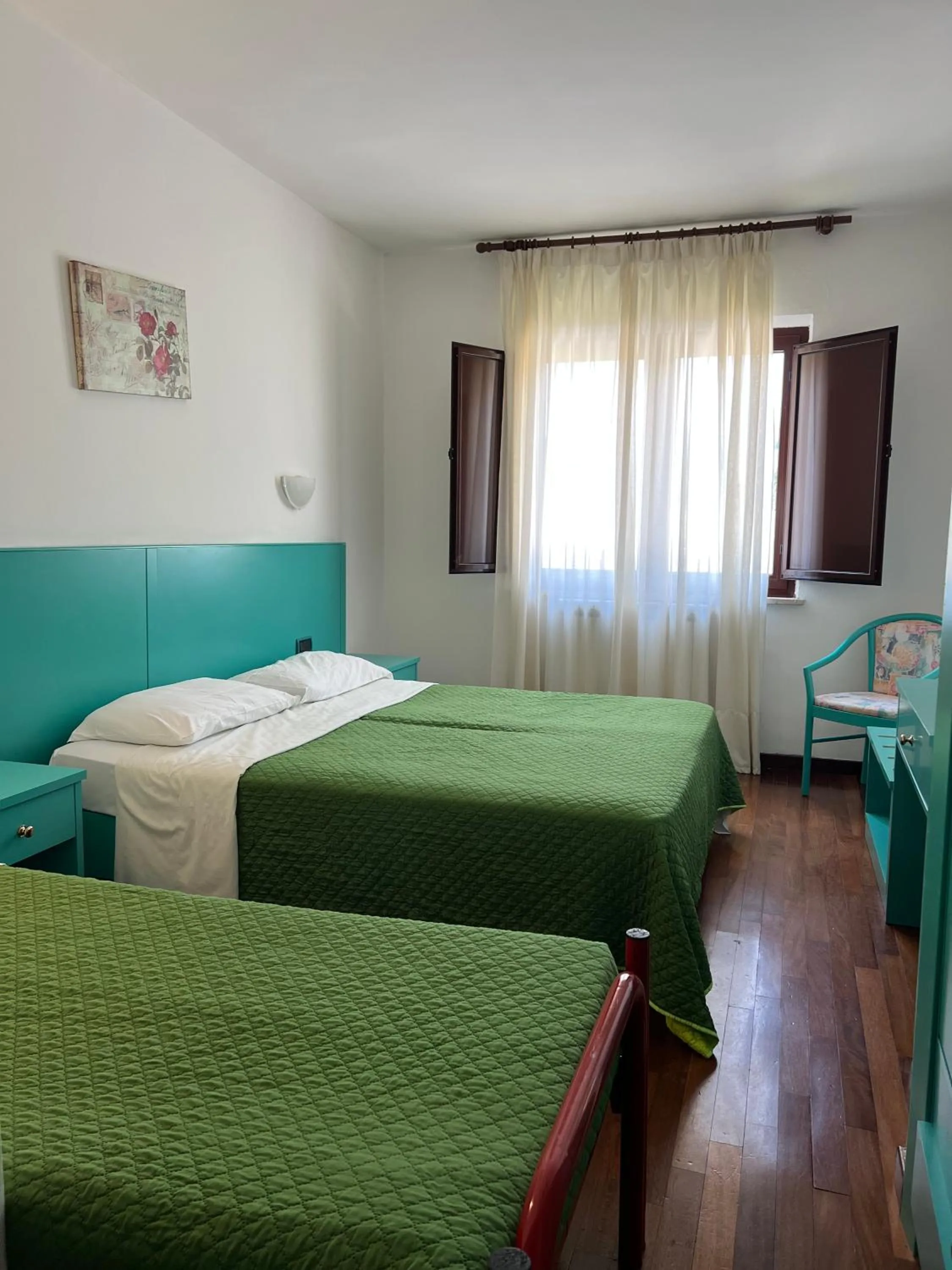 Bed in Hotel Verdeneve