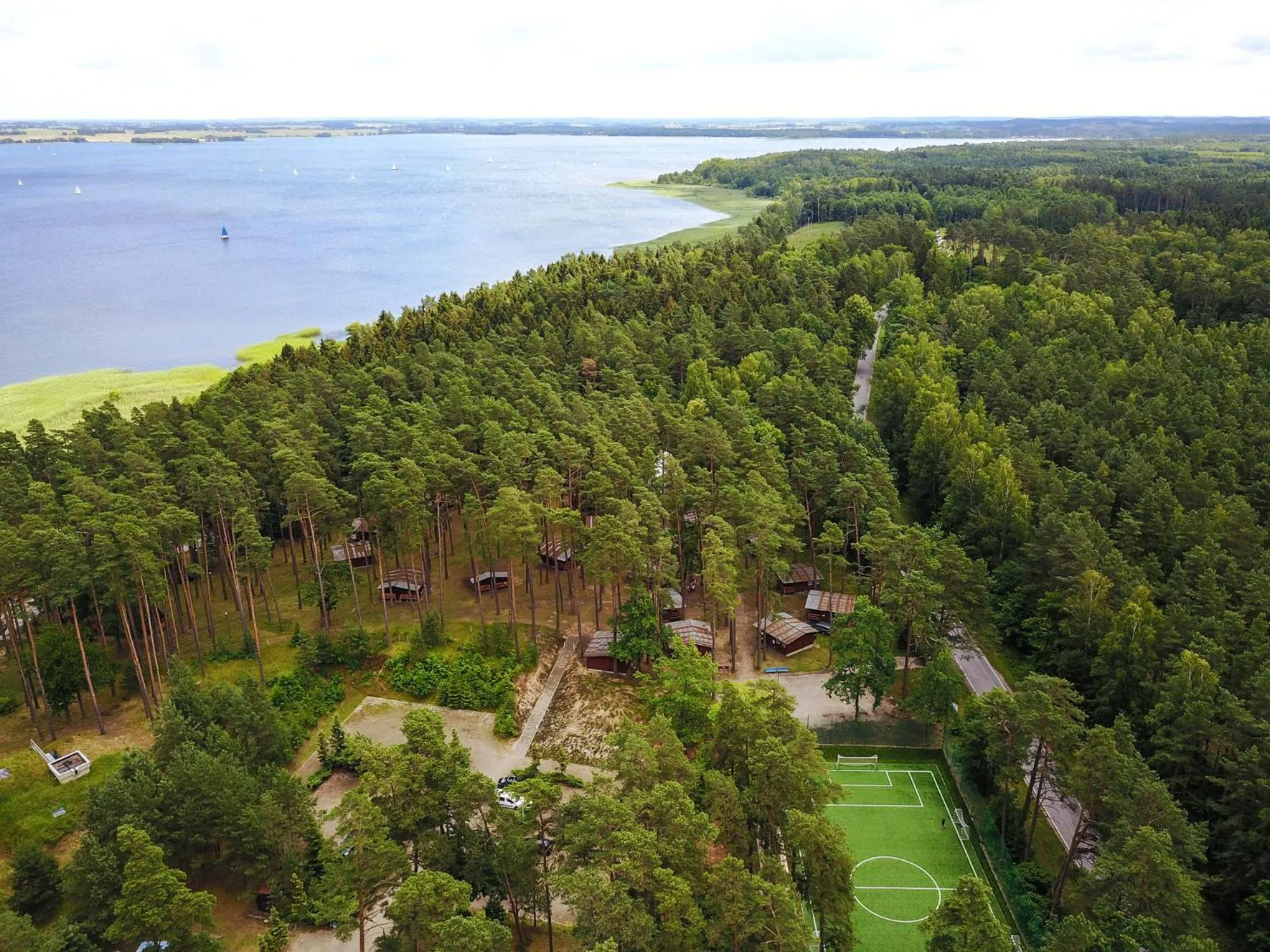 Bird's eye view in Resort Niegocin