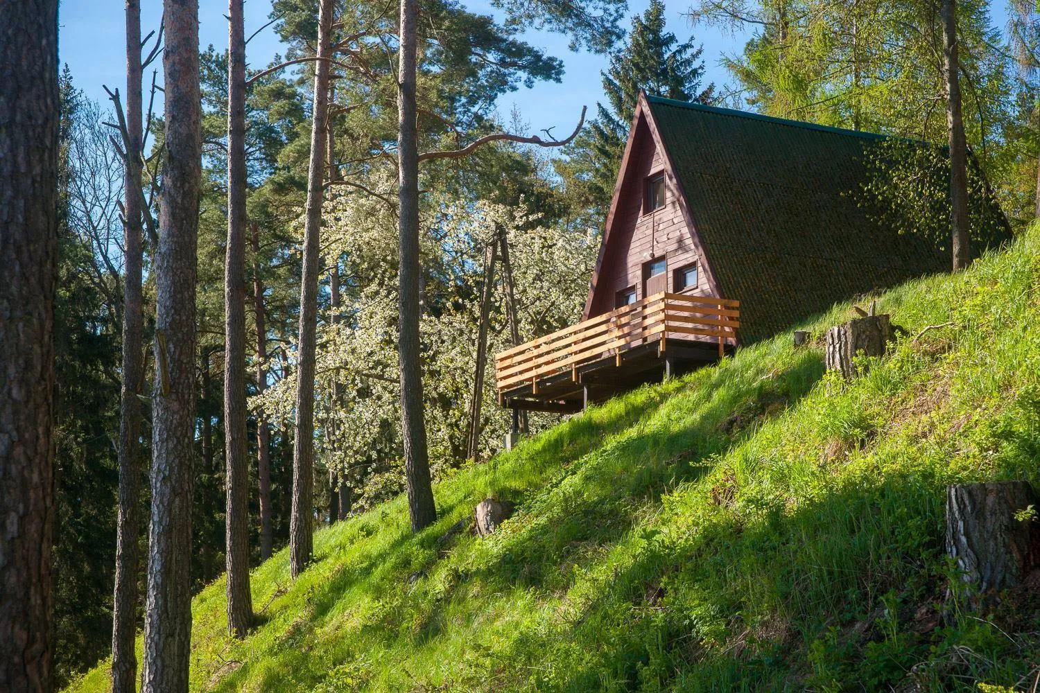 Property building in Resort Niegocin