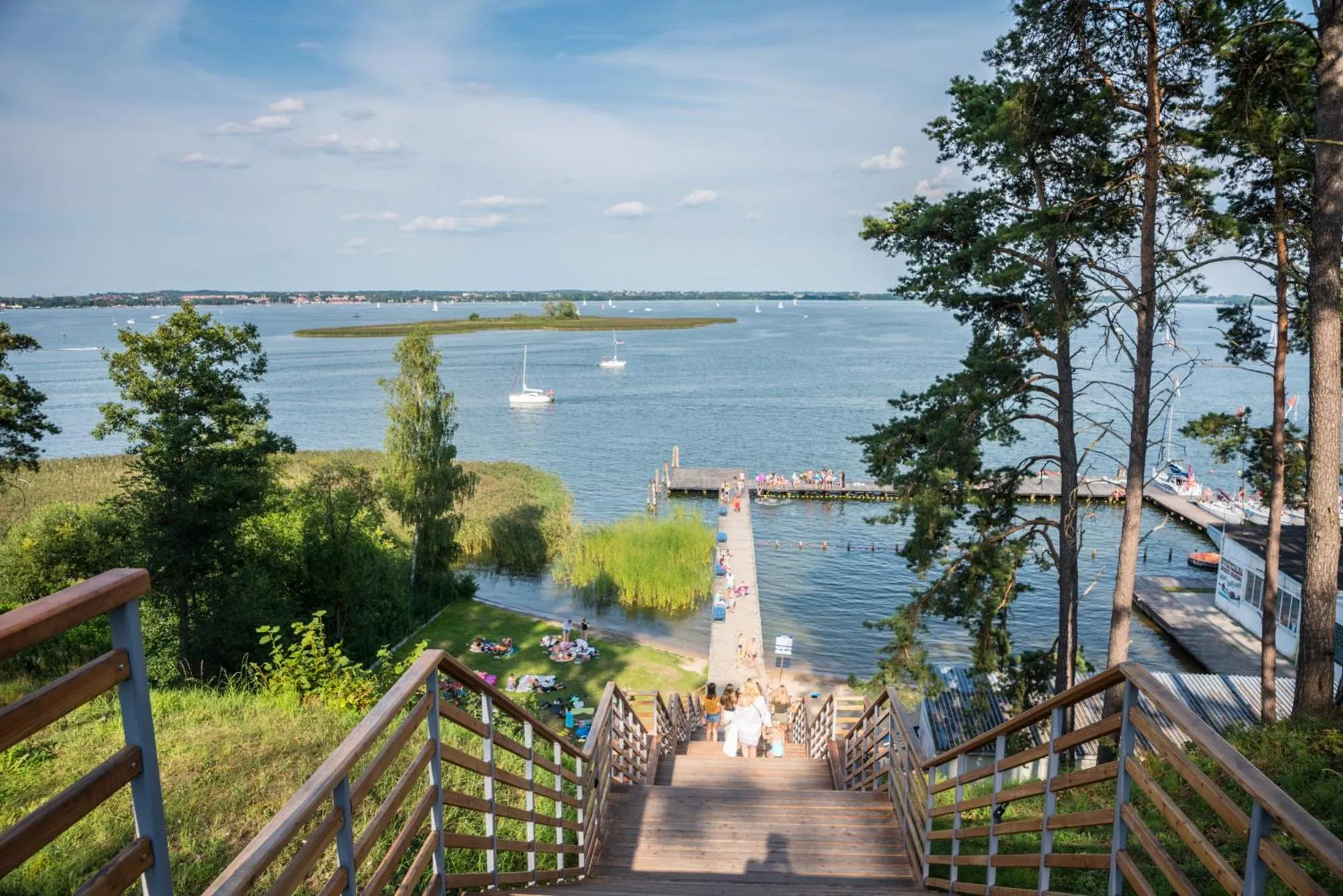 Lake view in Resort Niegocin