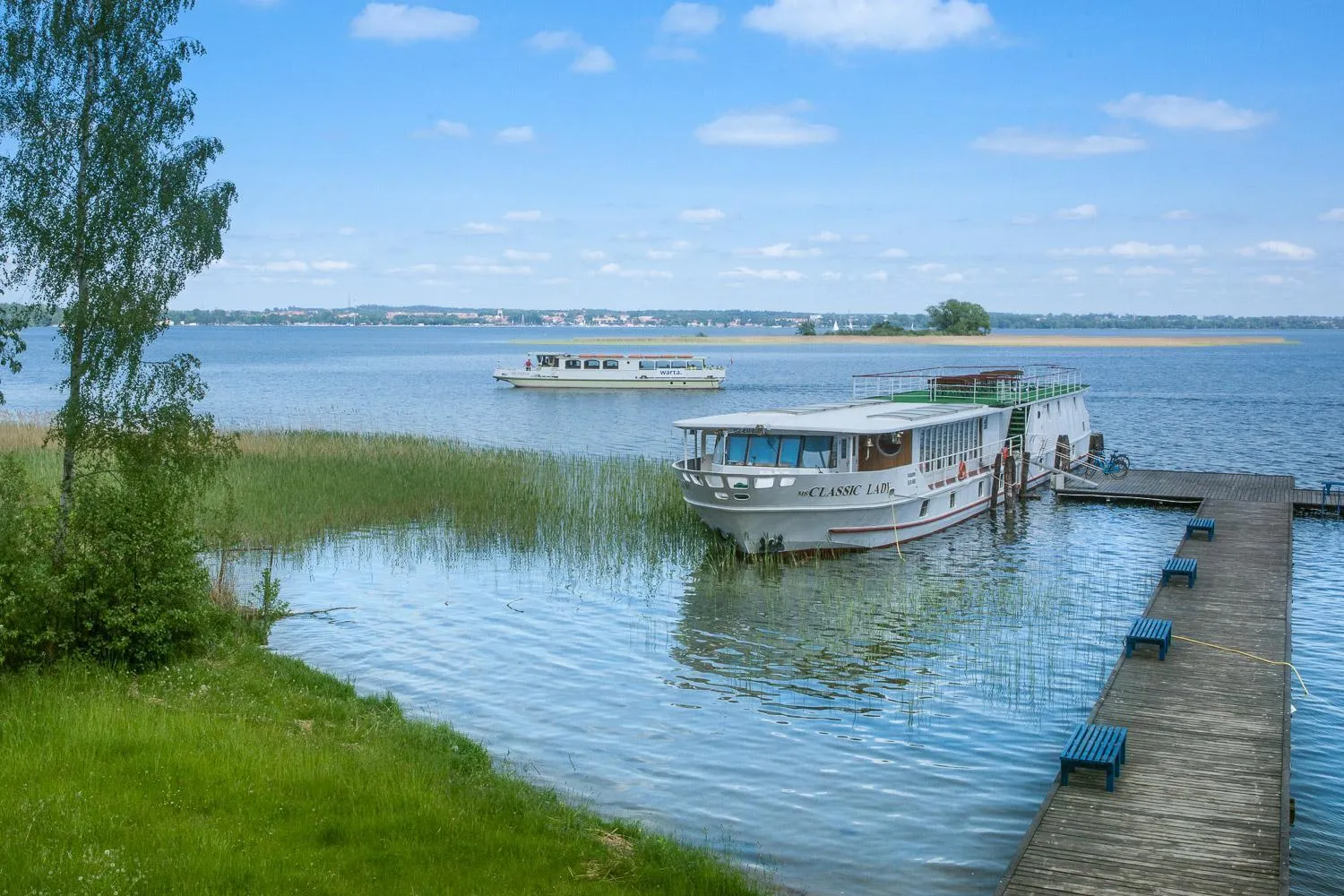 Lake view in Resort Niegocin