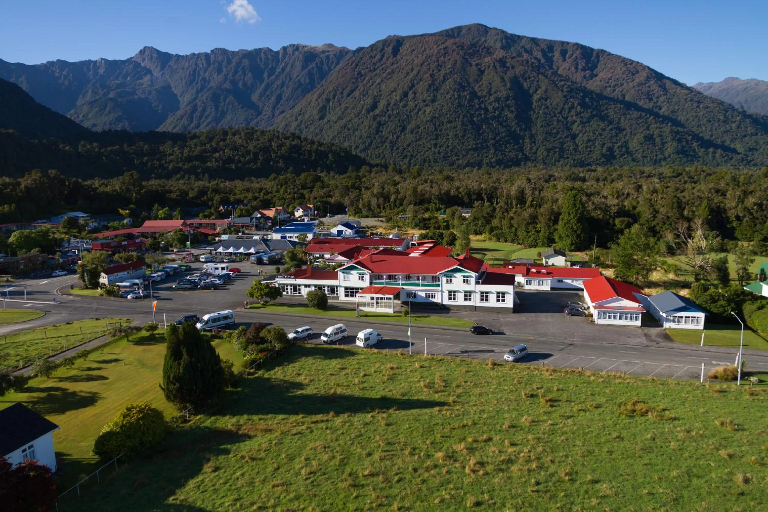 Bird's eye view in Heartland Hotel Fox Glacier