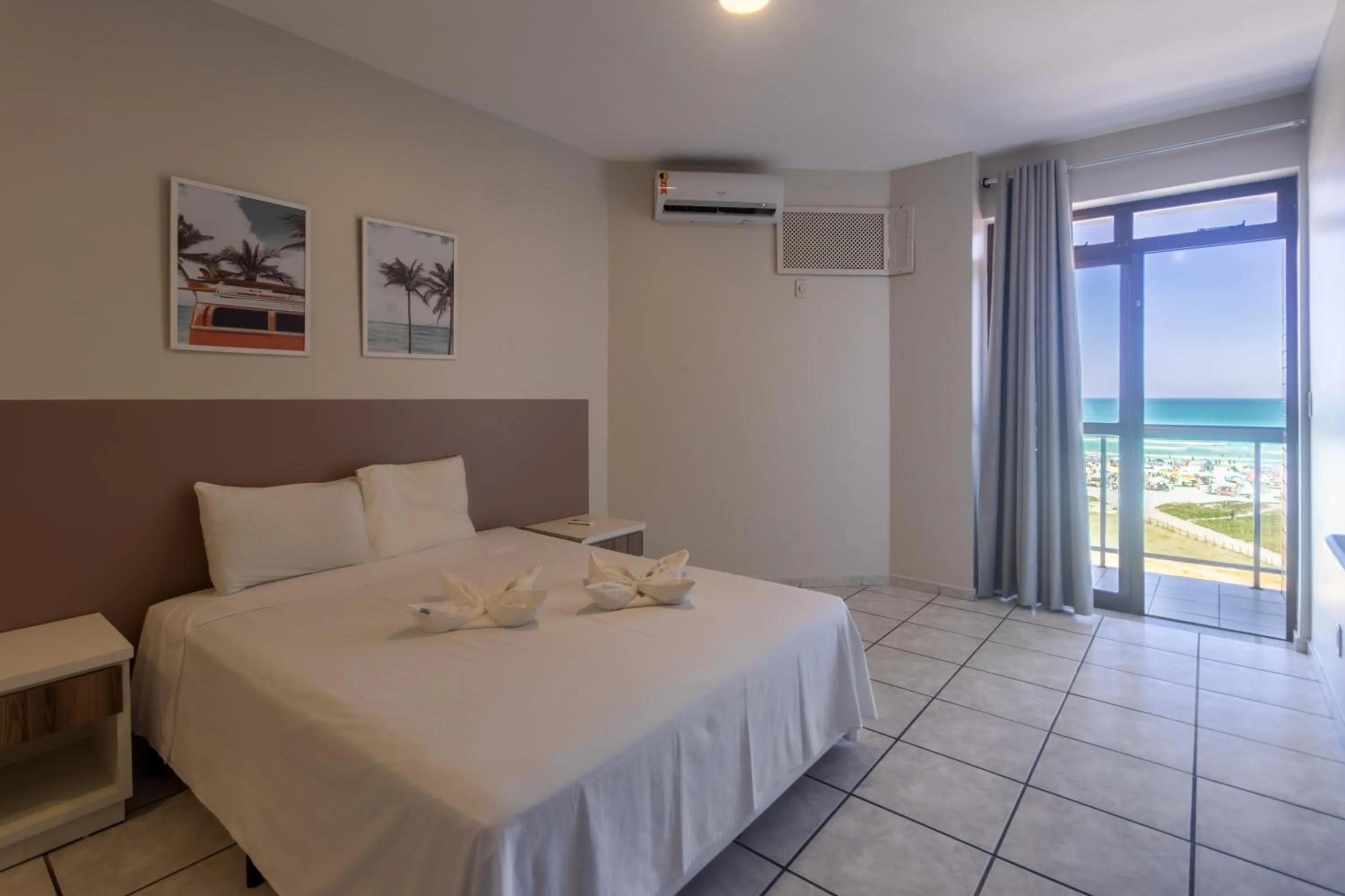 Bed in Apart Hotel Porto Príncipe