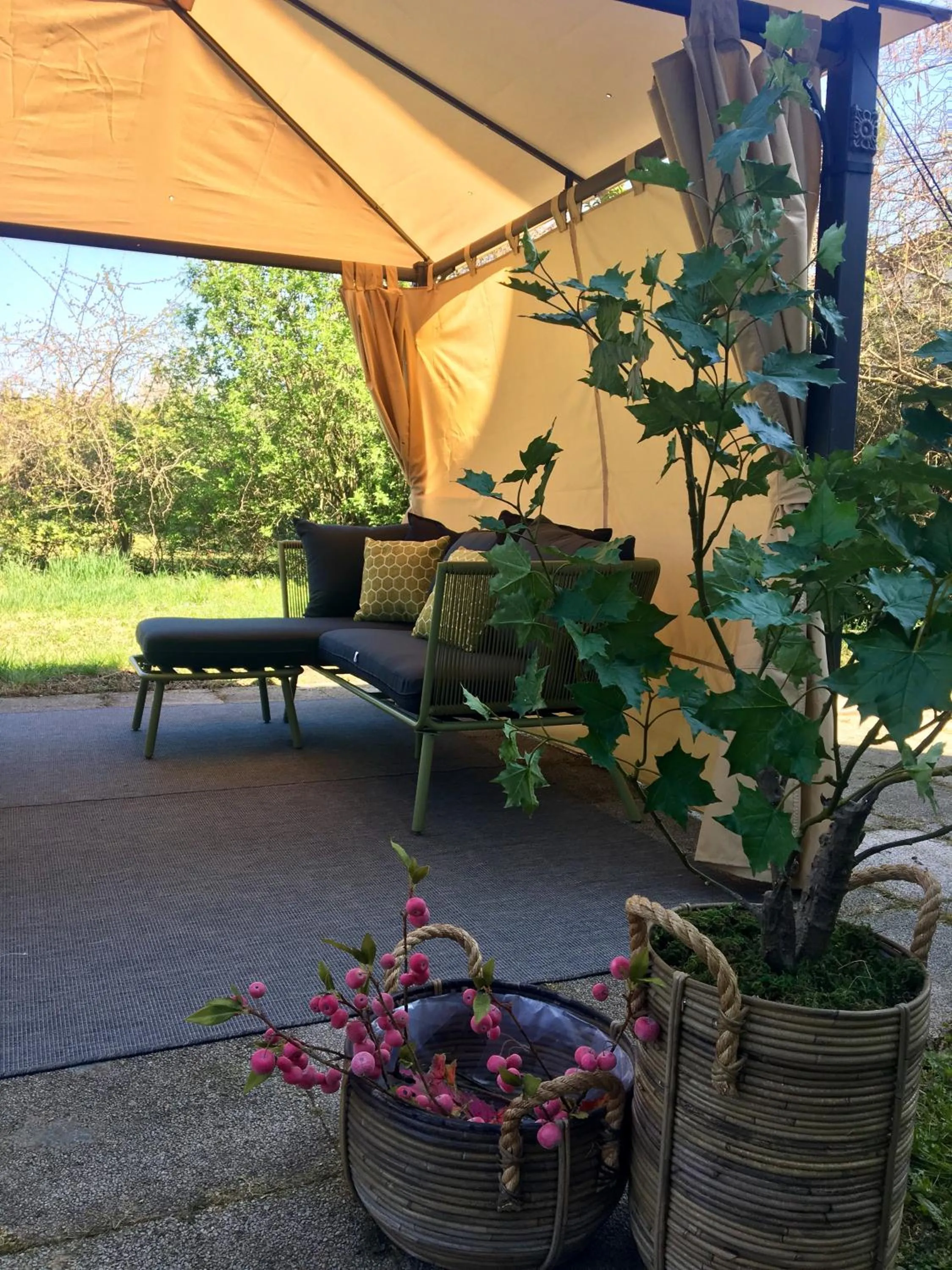 Patio in Villa Manto