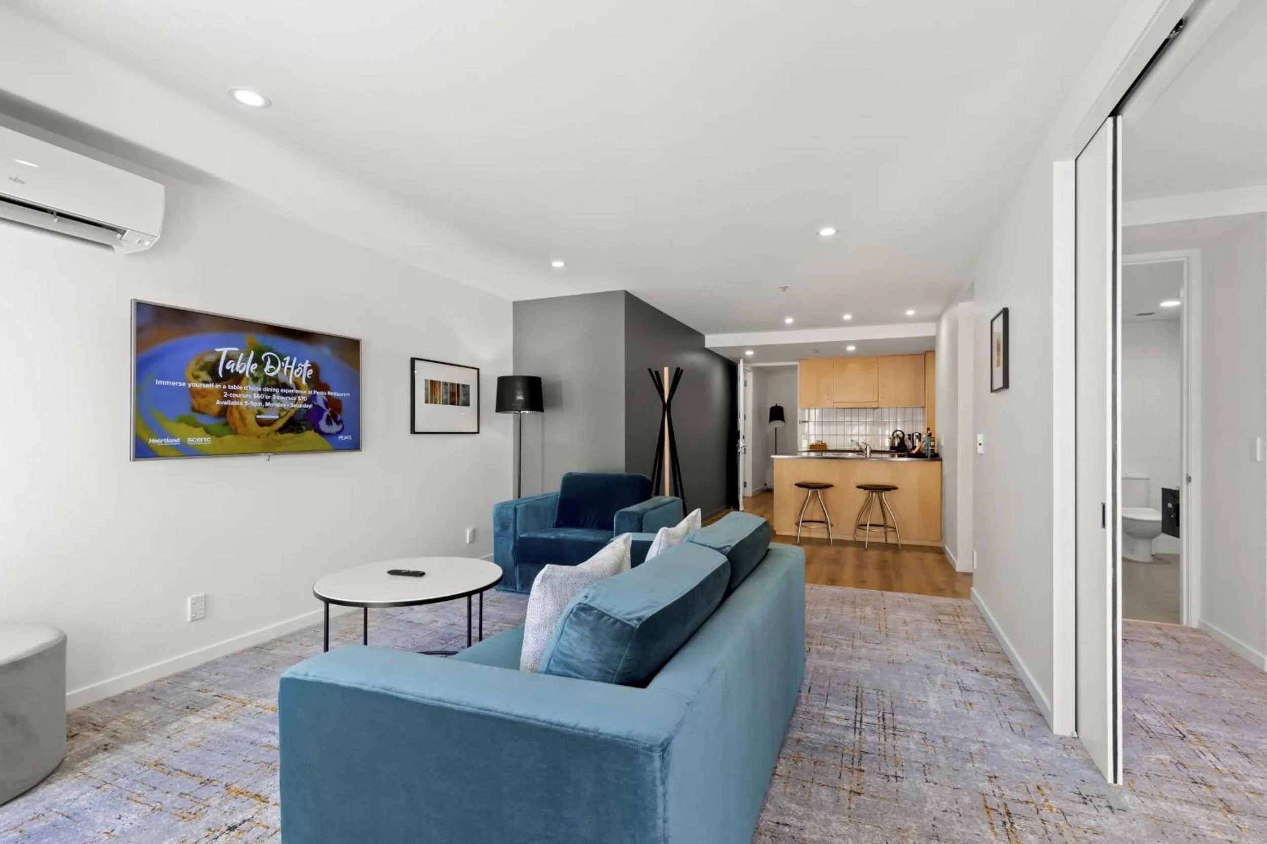 TV and multimedia in Scenic Suites Queenstown