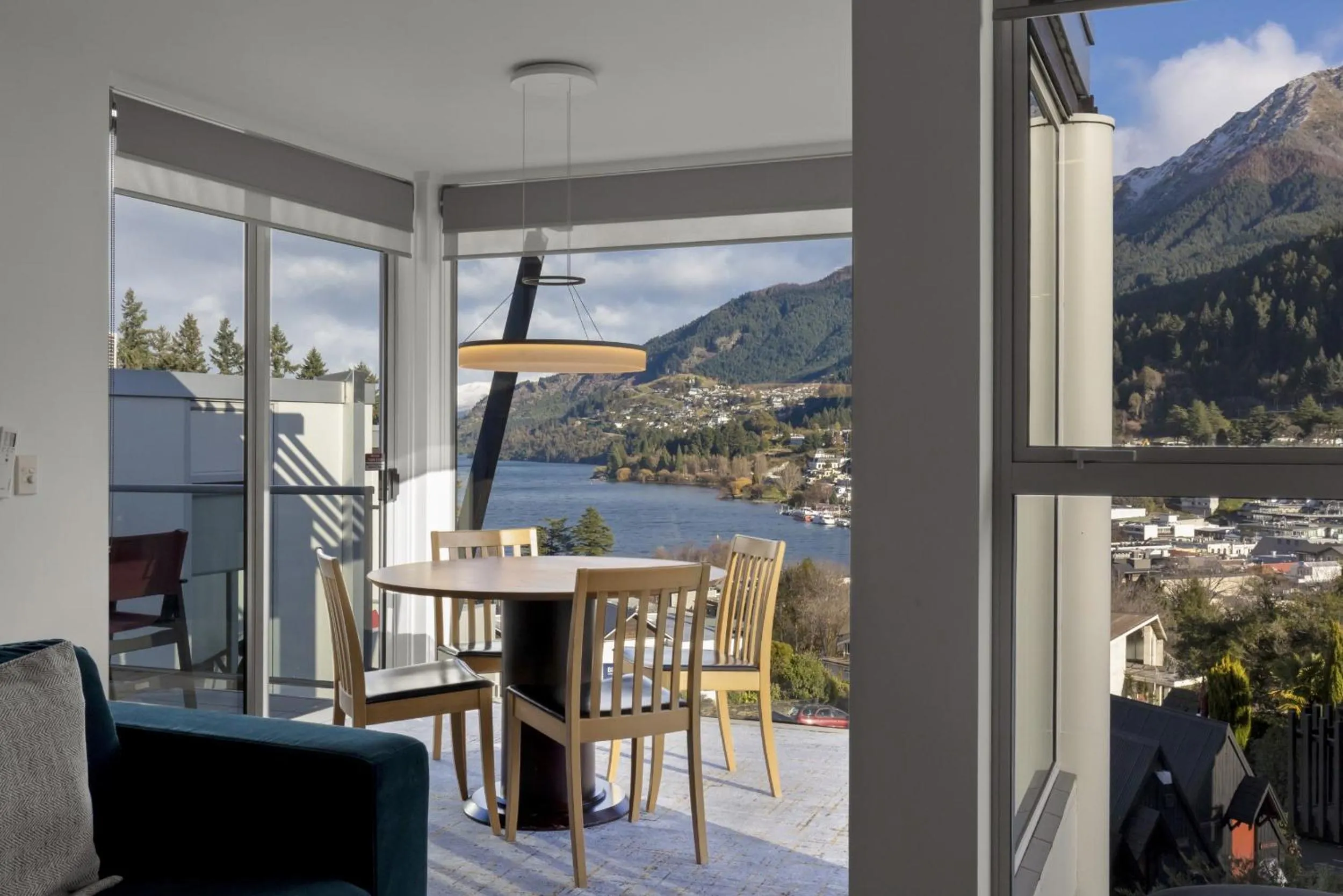 Dining area in Scenic Suites Queenstown
