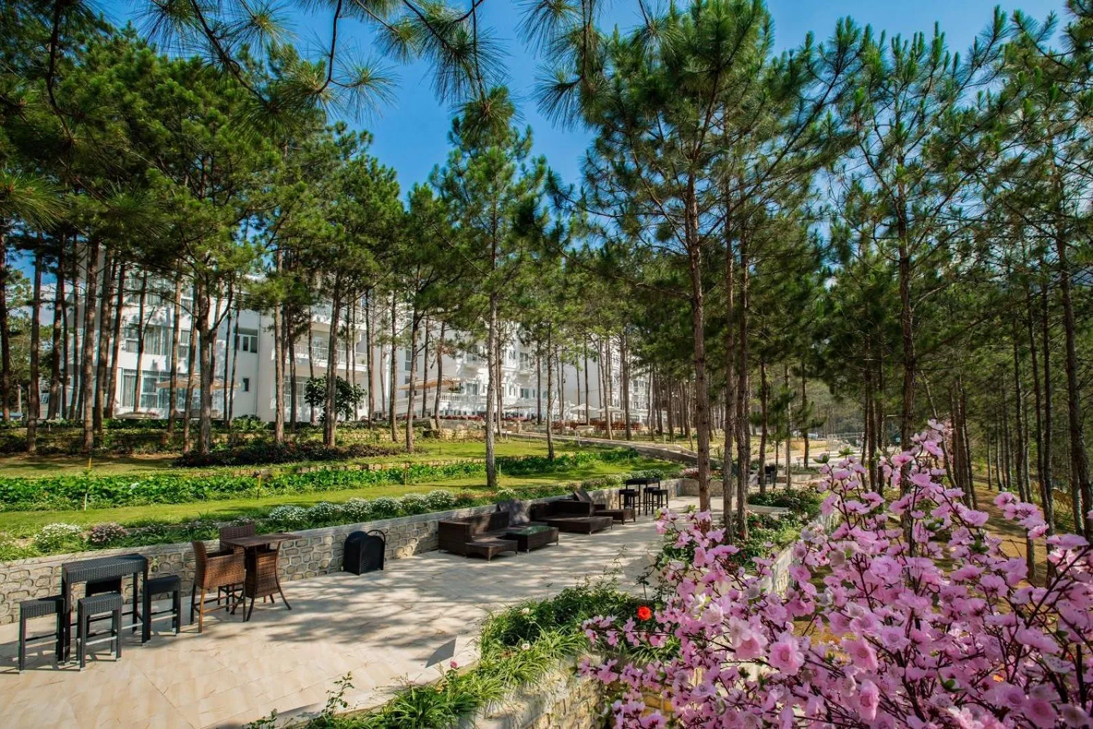 Garden in CEREJA Hotel & Resort Dalat