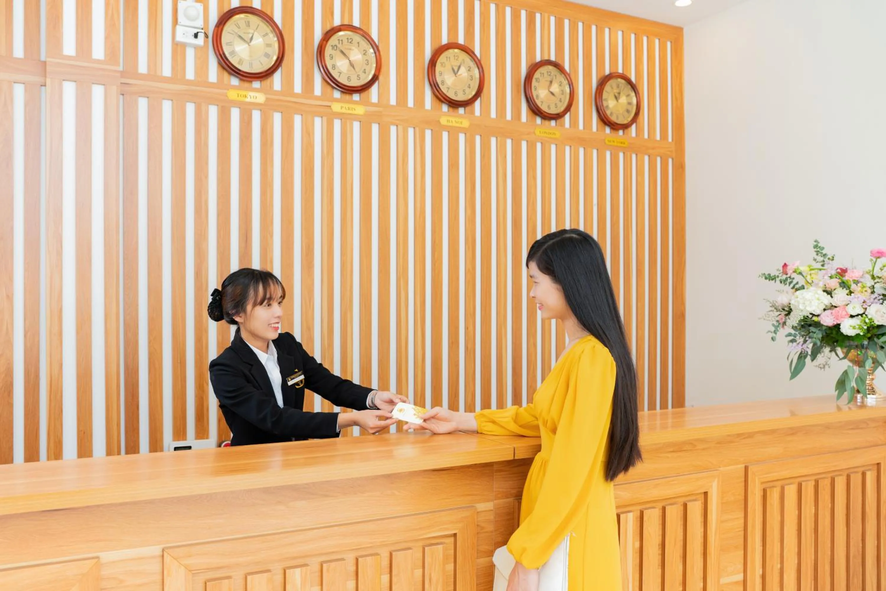 Staff in CEREJA Hotel & Resort Dalat