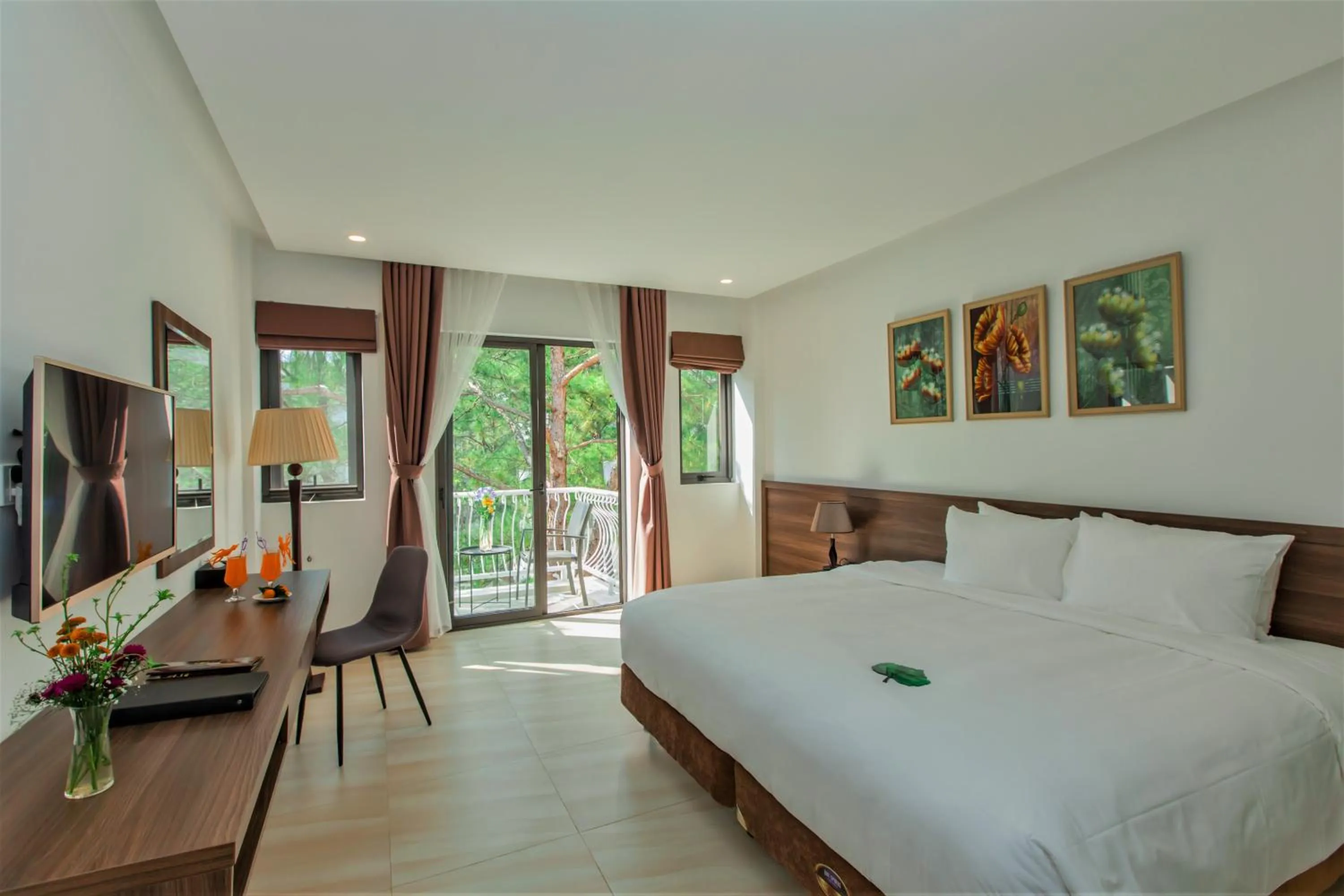 Decorative detail, Bed in CEREJA Hotel & Resort Dalat