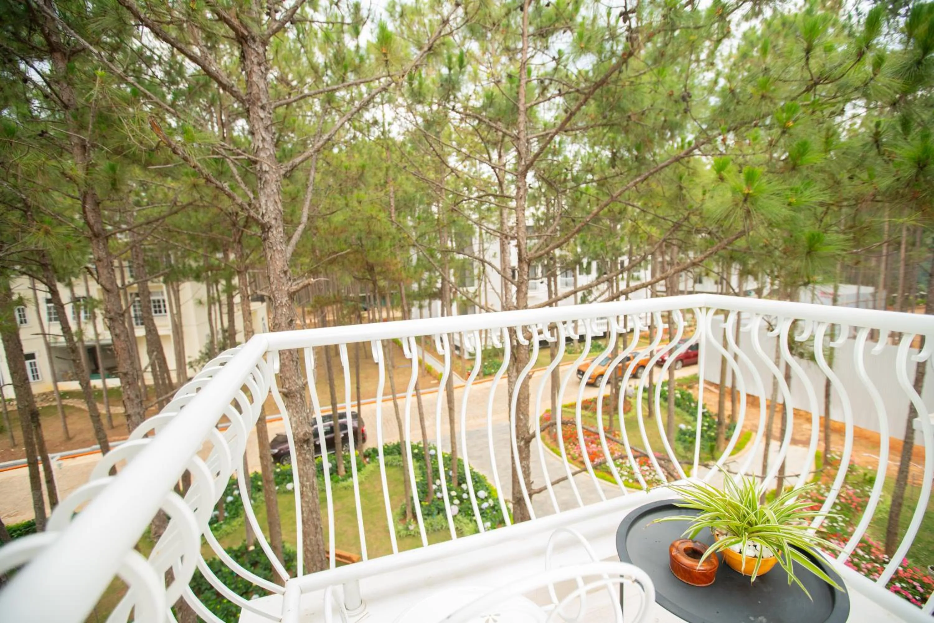 Balcony/Terrace in CEREJA Hotel & Resort Dalat