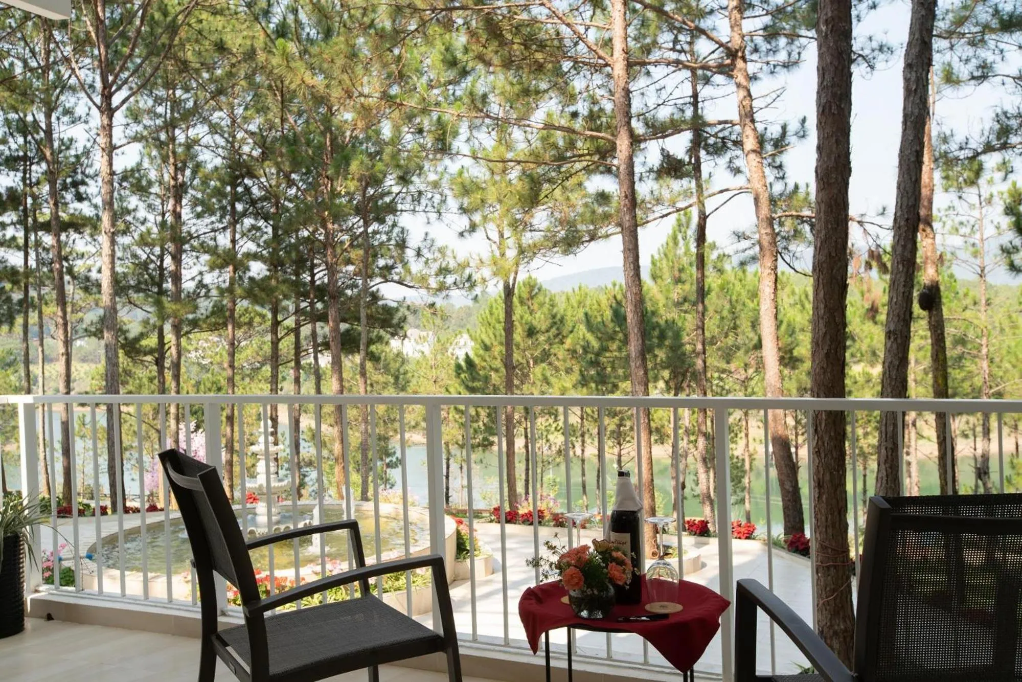 Balcony/Terrace in CEREJA Hotel & Resort Dalat