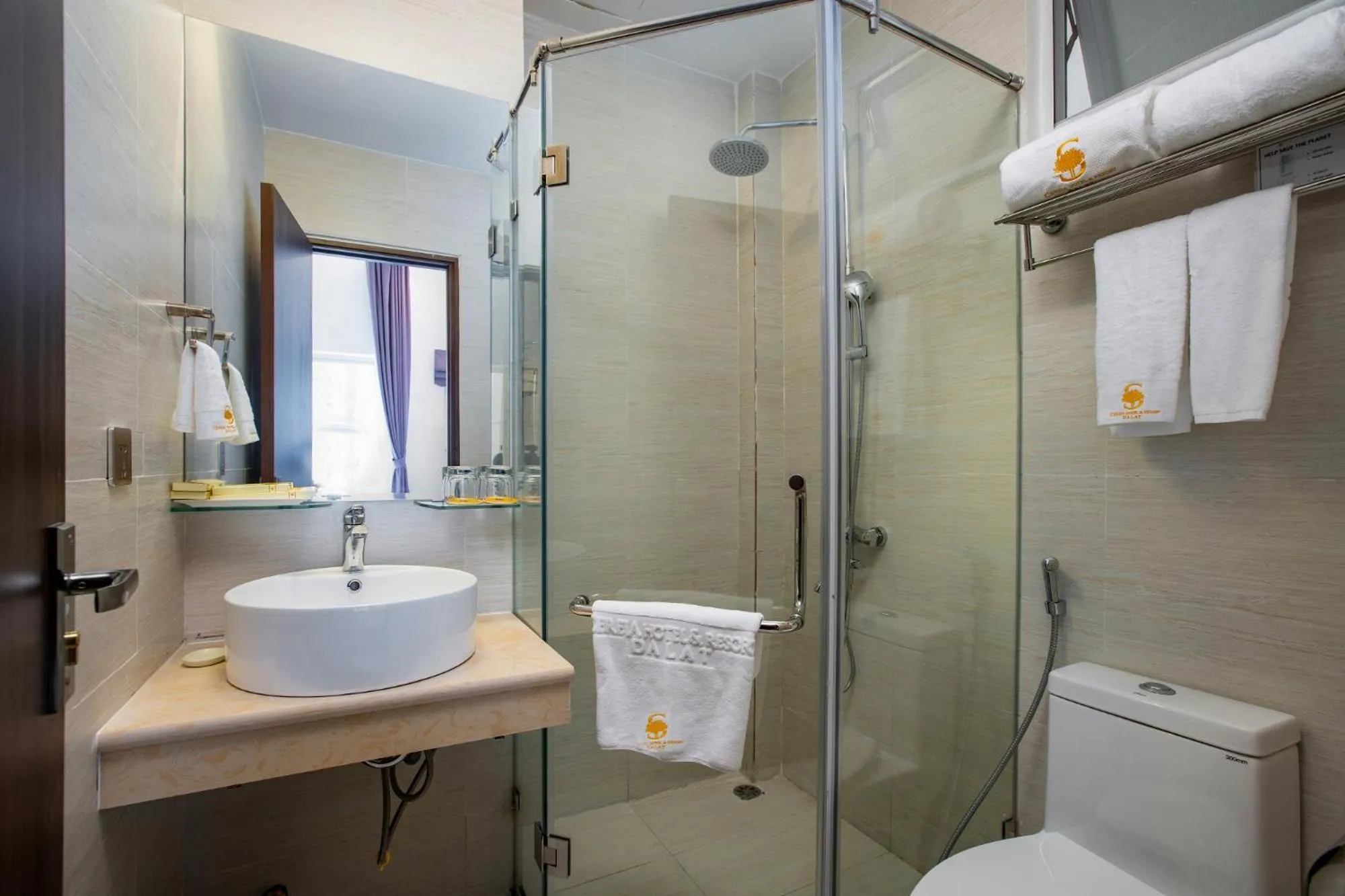 Shower in CEREJA Hotel & Resort Dalat