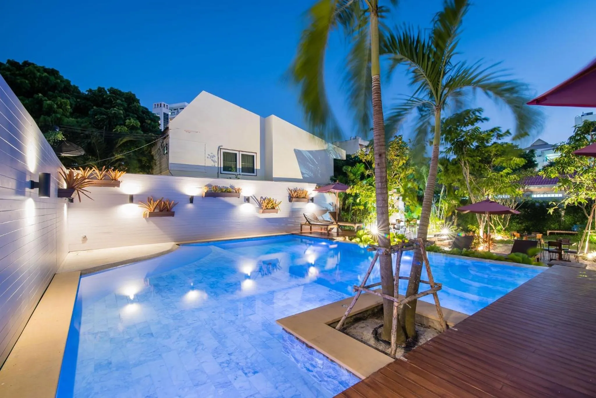 Swimming pool in Anchan Hotel & Spa