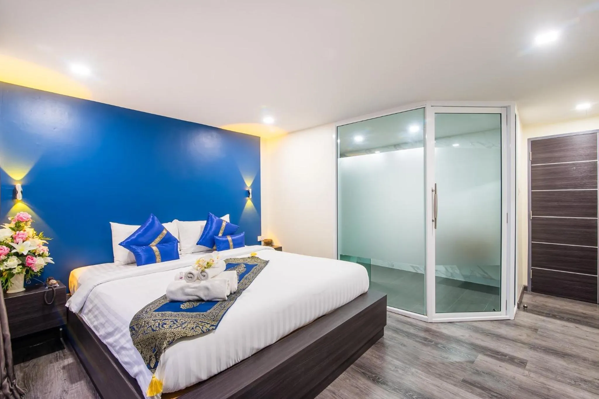 Bed in Anchan Hotel & Spa